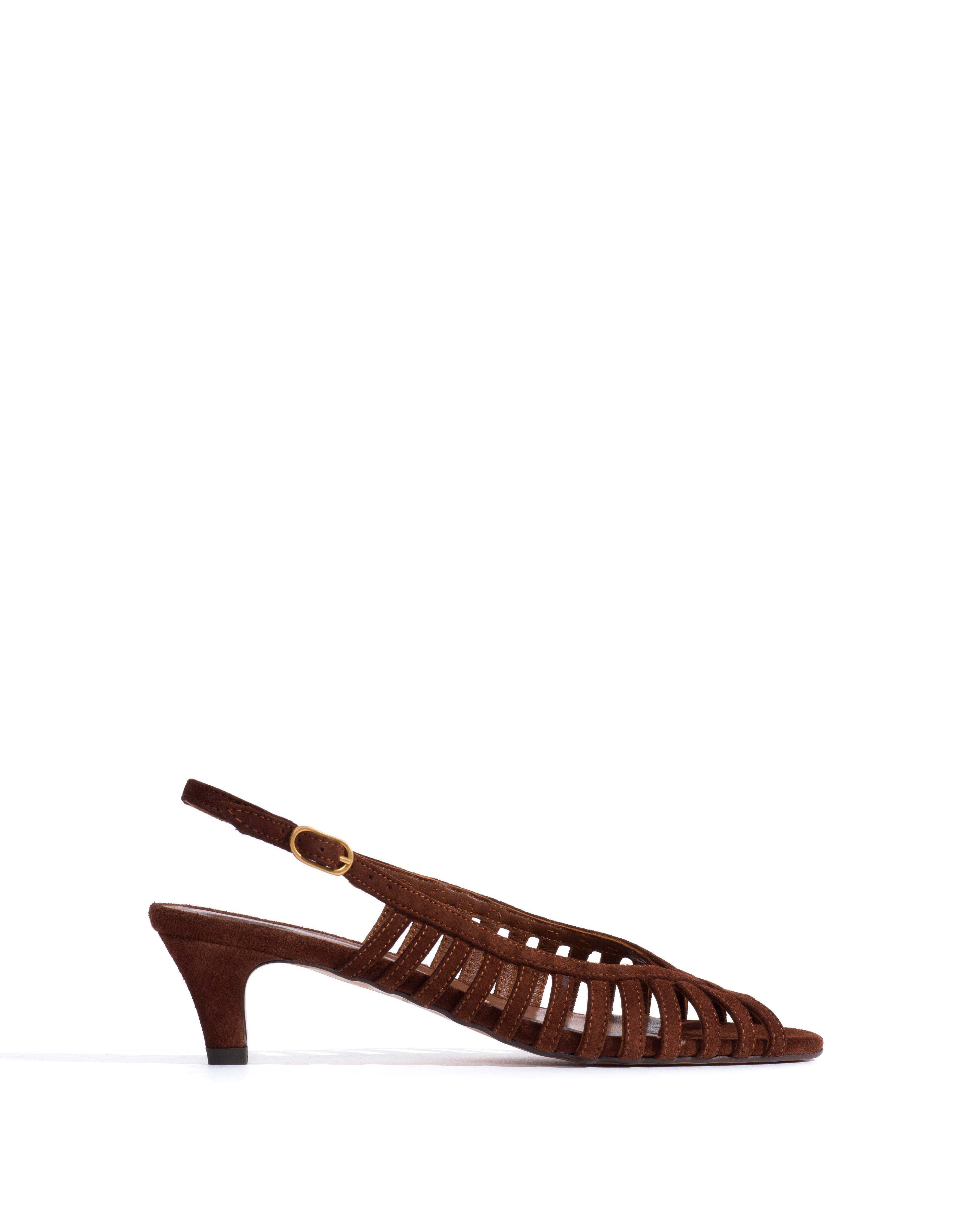 Carminho 40 stiletto Calf suede Chocolate