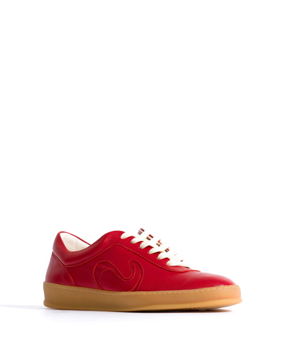 Blaire Shiny lamb Ruby red