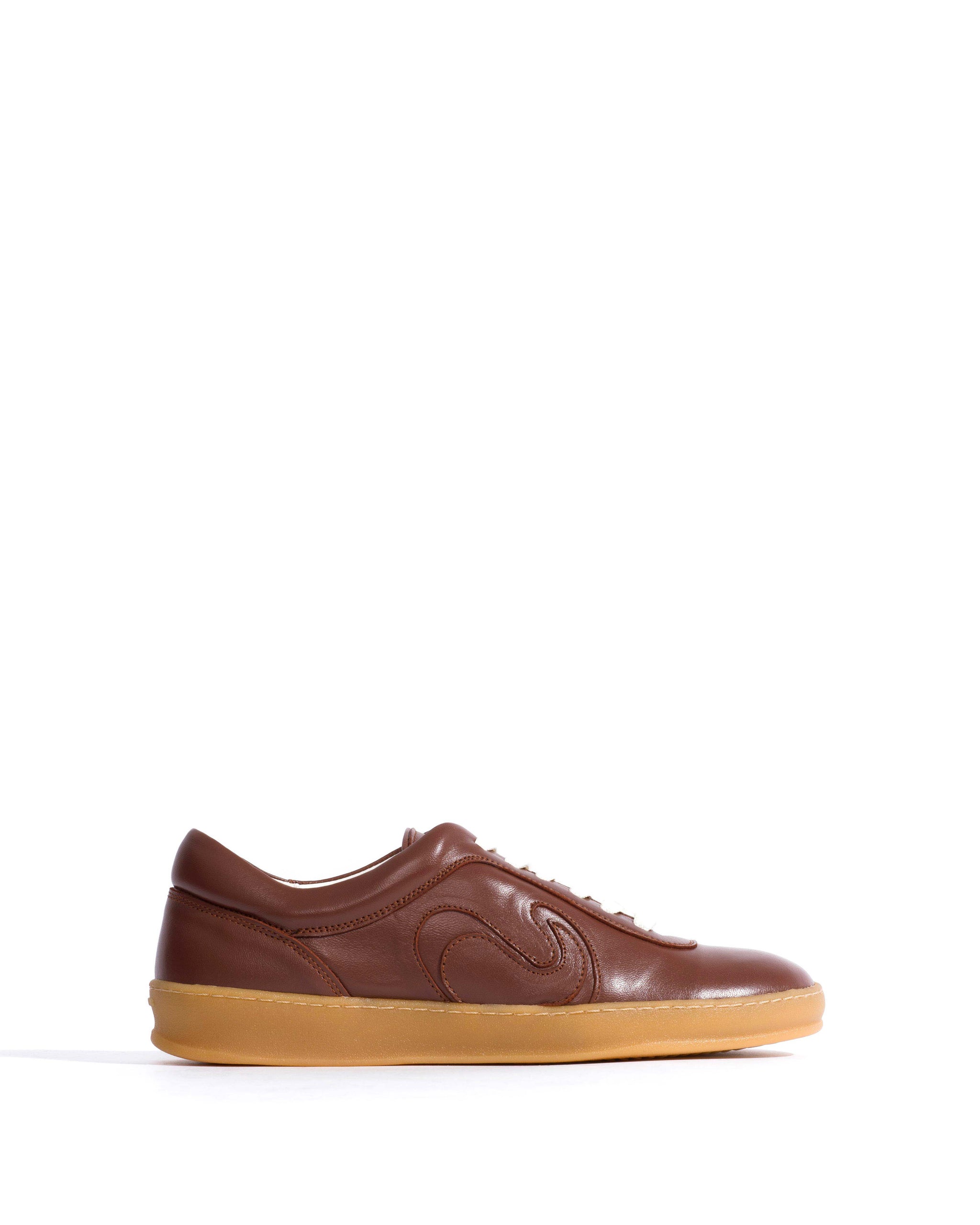 Blaire Shiny lamb Chocolate - Anonymous Copenhagen Shoes
