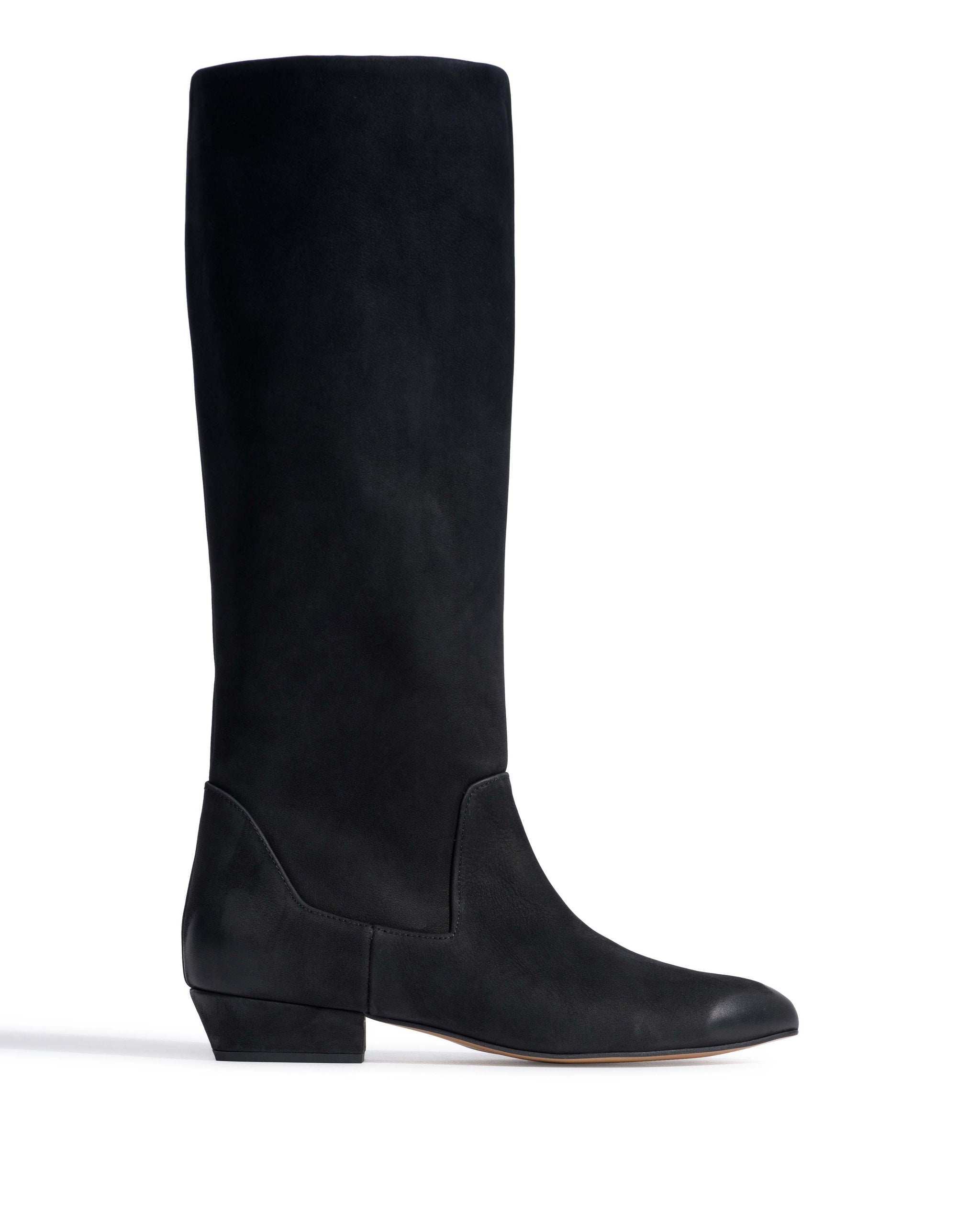 Valle 20 Soft nubuck calf Black