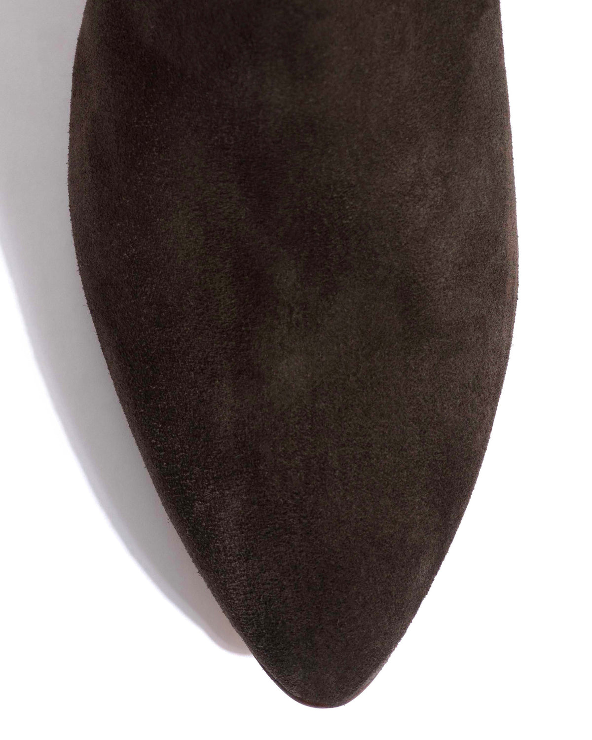 Jasmina 50 stiletto Calf suede & sleek leather Espresso brown & black