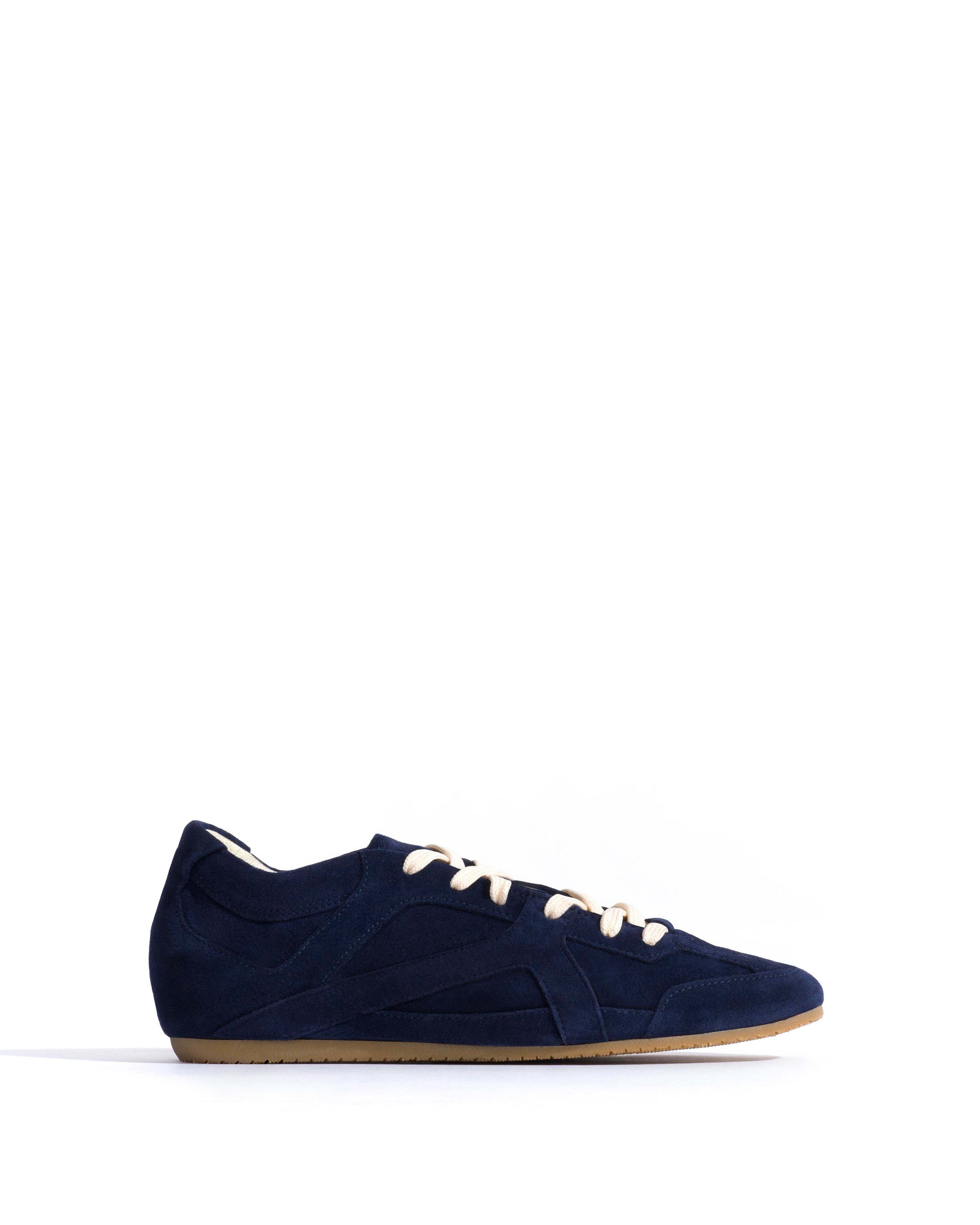 Sneakerina Calf suede Ink blue - Anonymous Copenhagen Sneakers