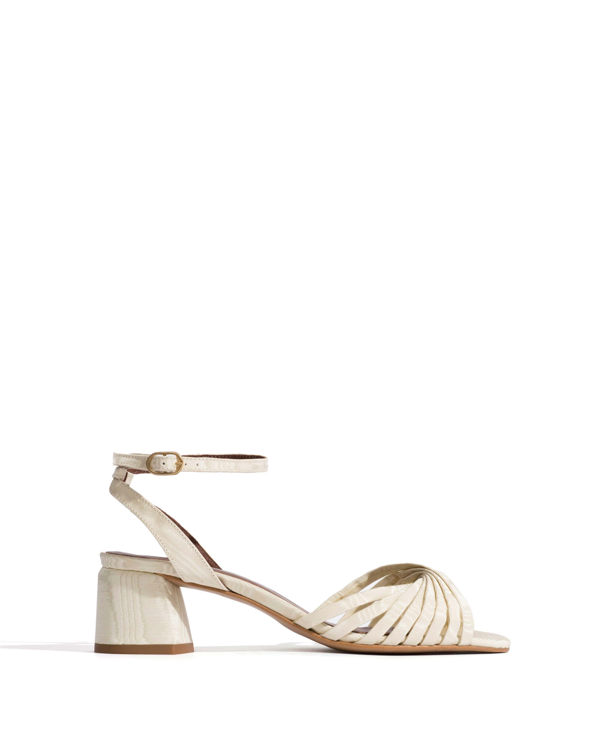 Margriet Glossy moire Ivory