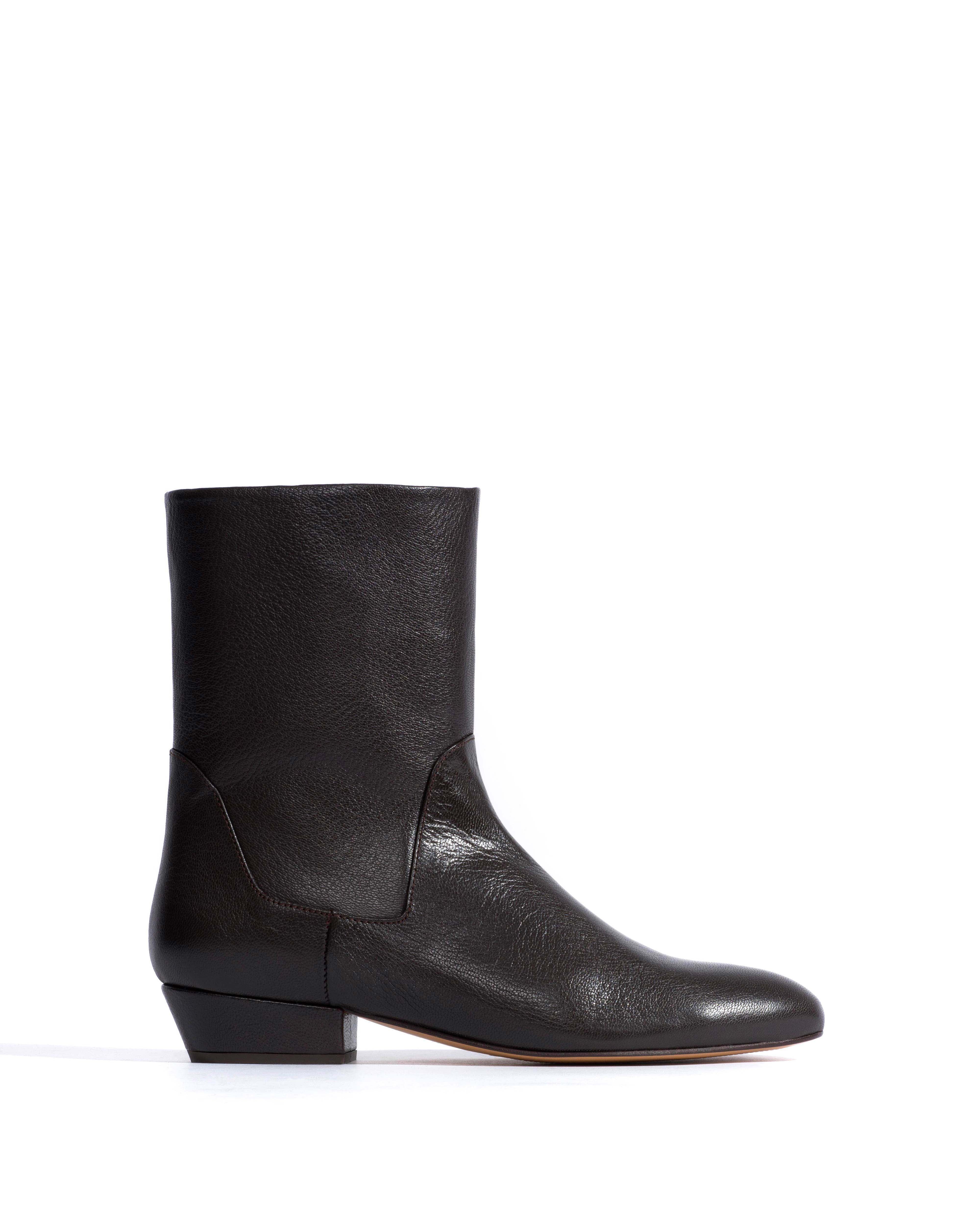 Vanni 20 Grained chevre goat Coffee brown