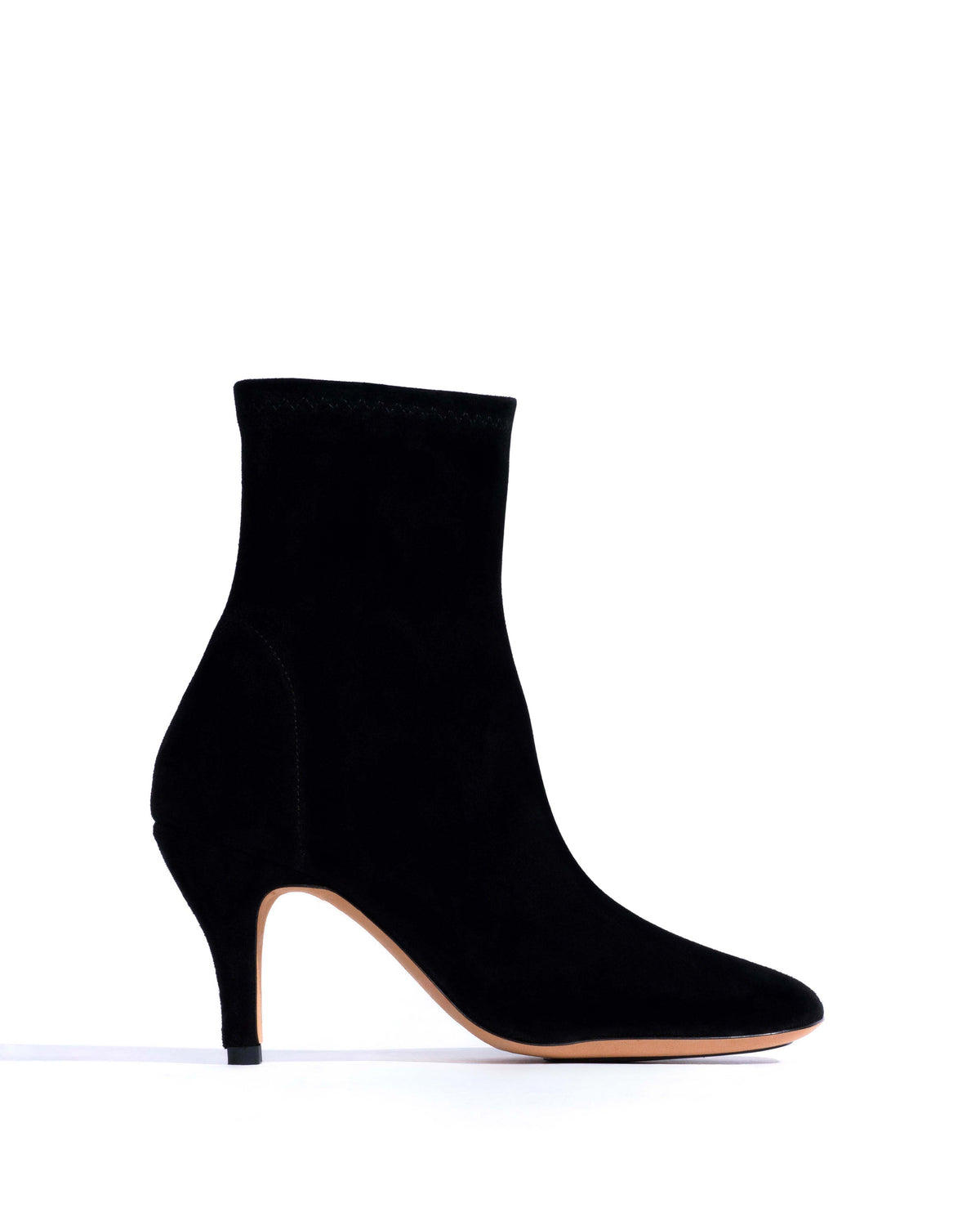 Adriana 80 Calf suede Black