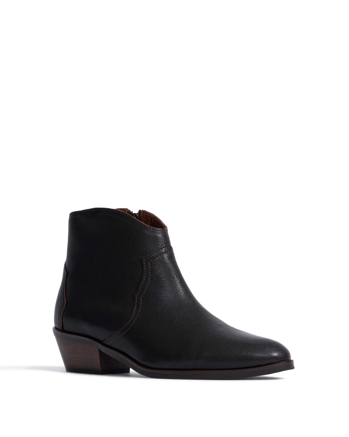 Fiona 35 Natural grain soft calf Espresso brown