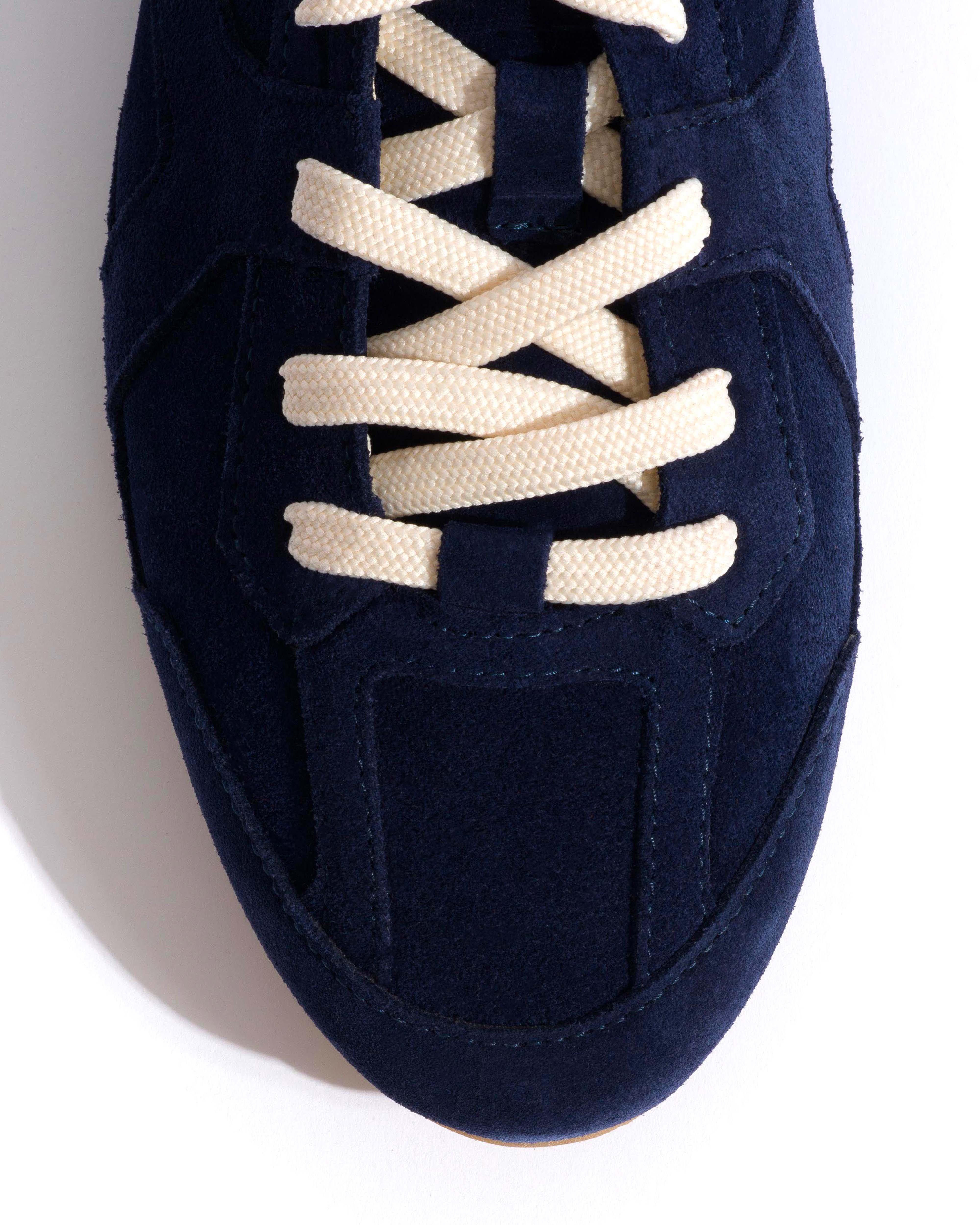 Sneakerina Calf suede Ink blue