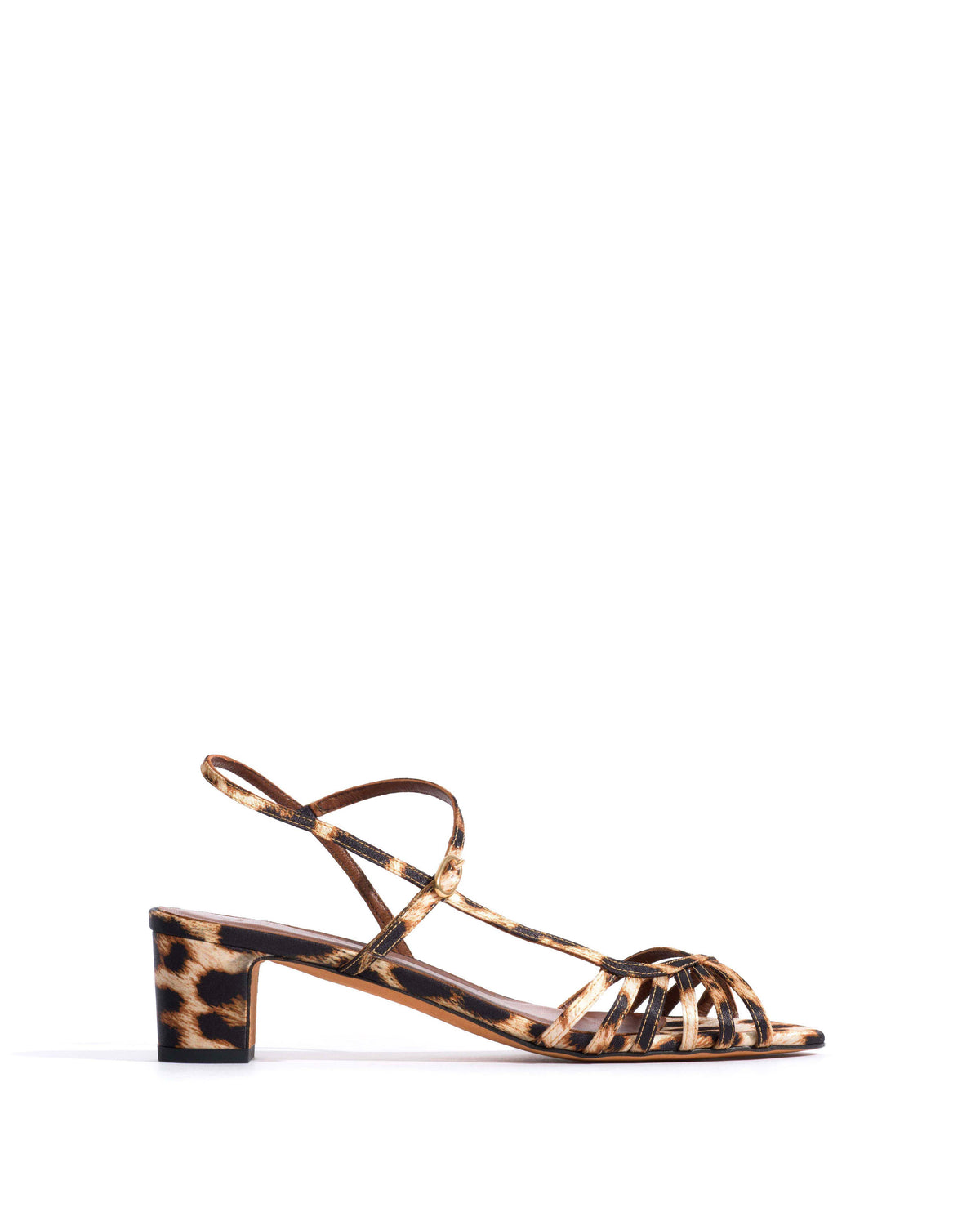 Carlota 40 Satin print Leopard