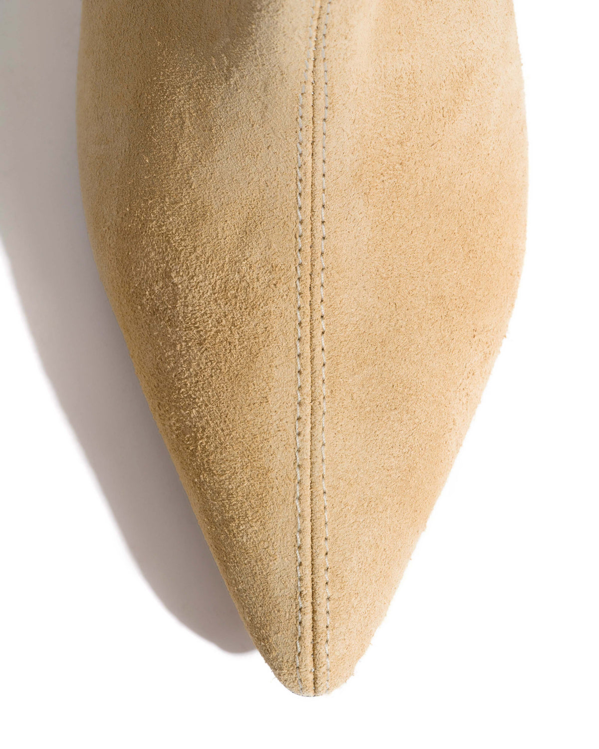 Mocha 40 stiletto Calf suede Creamy sand