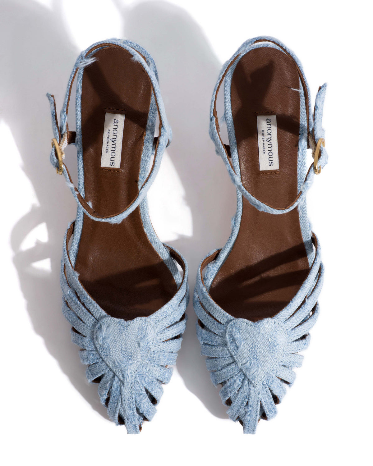 Keesha 55 Denim Distressed washed blue