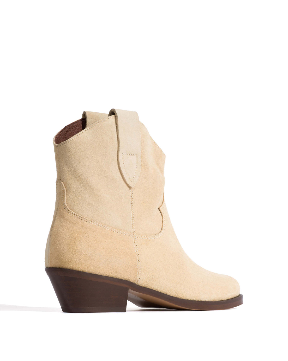 Mandall Calf suede Creamy sand