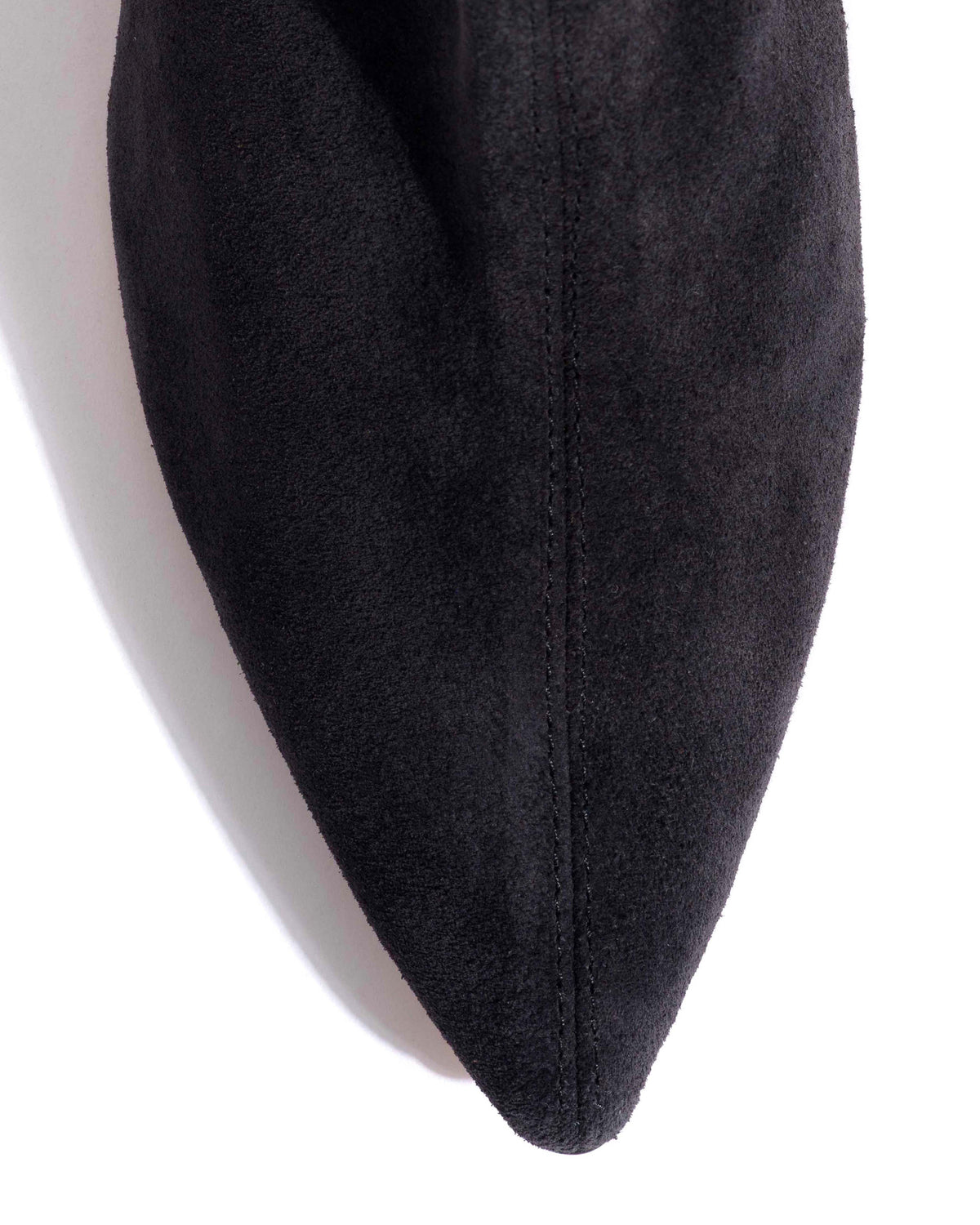 Hanny 50 kitten Calf suede Off black