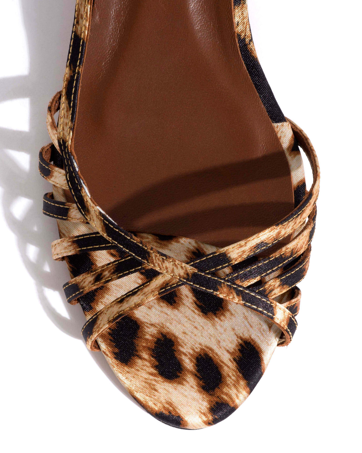 Carlota 40 Satin print Leopard