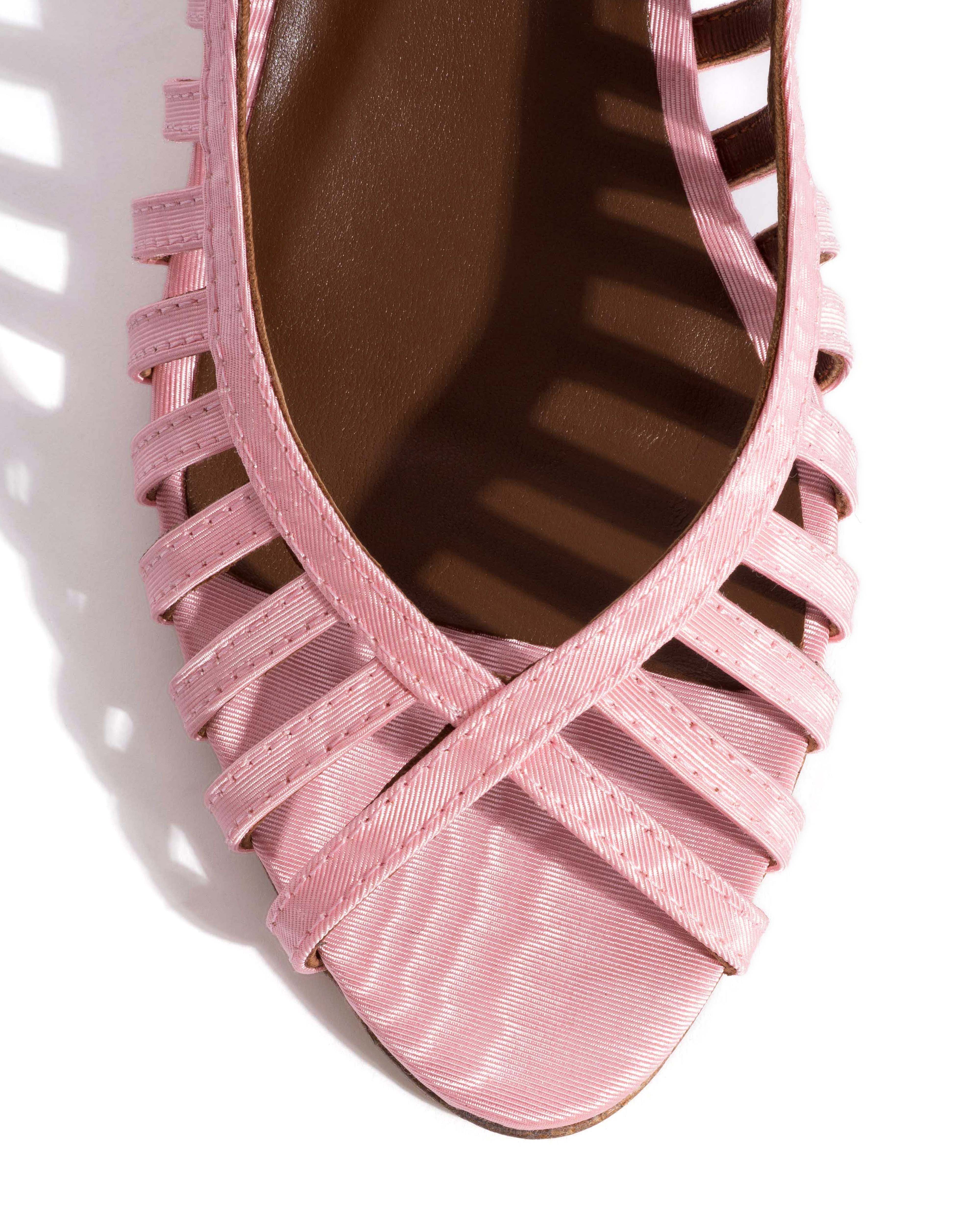 Carminho 40 stiletto Glossy moire Dreamy pink