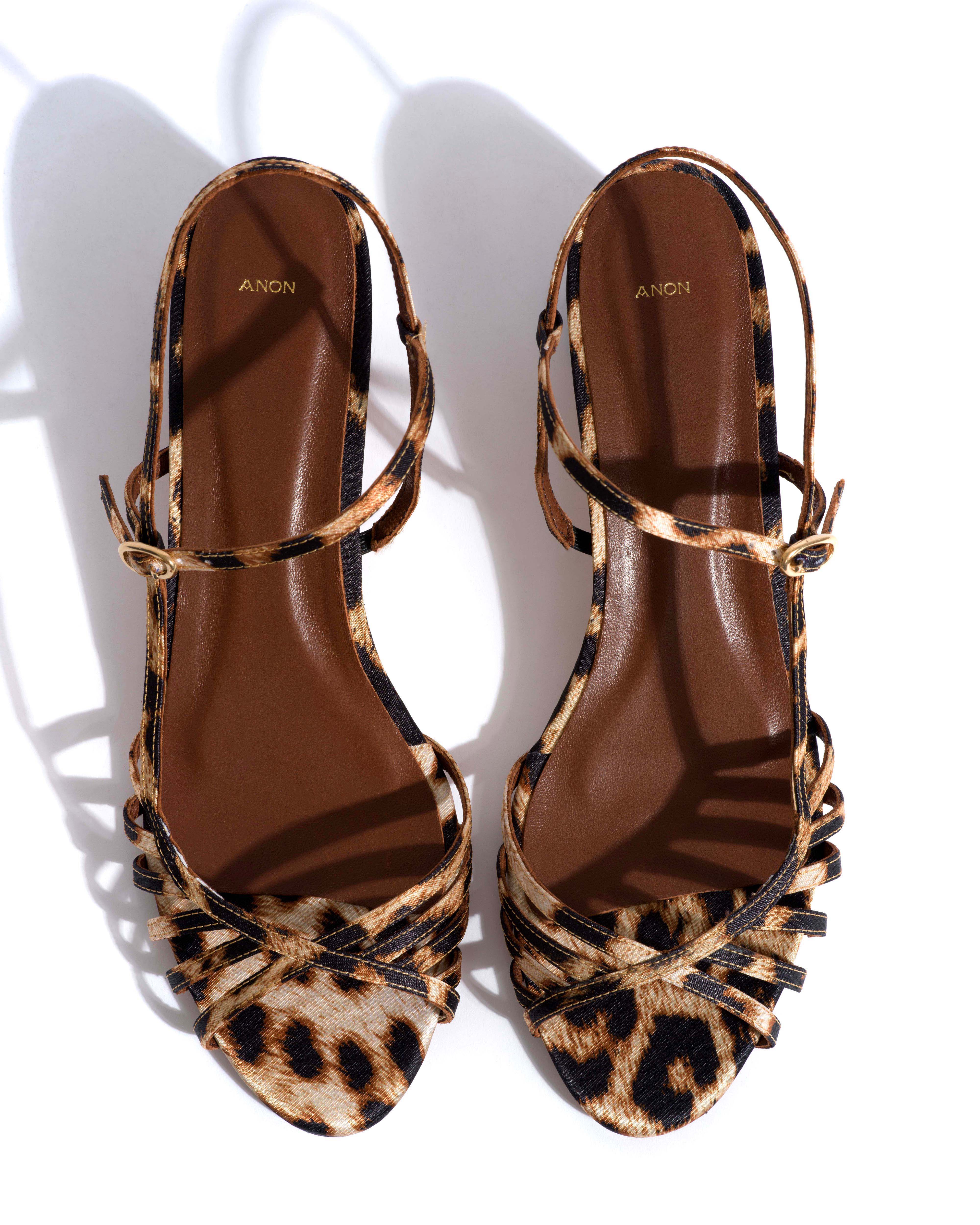 Carlota 40 Satin print Leopard