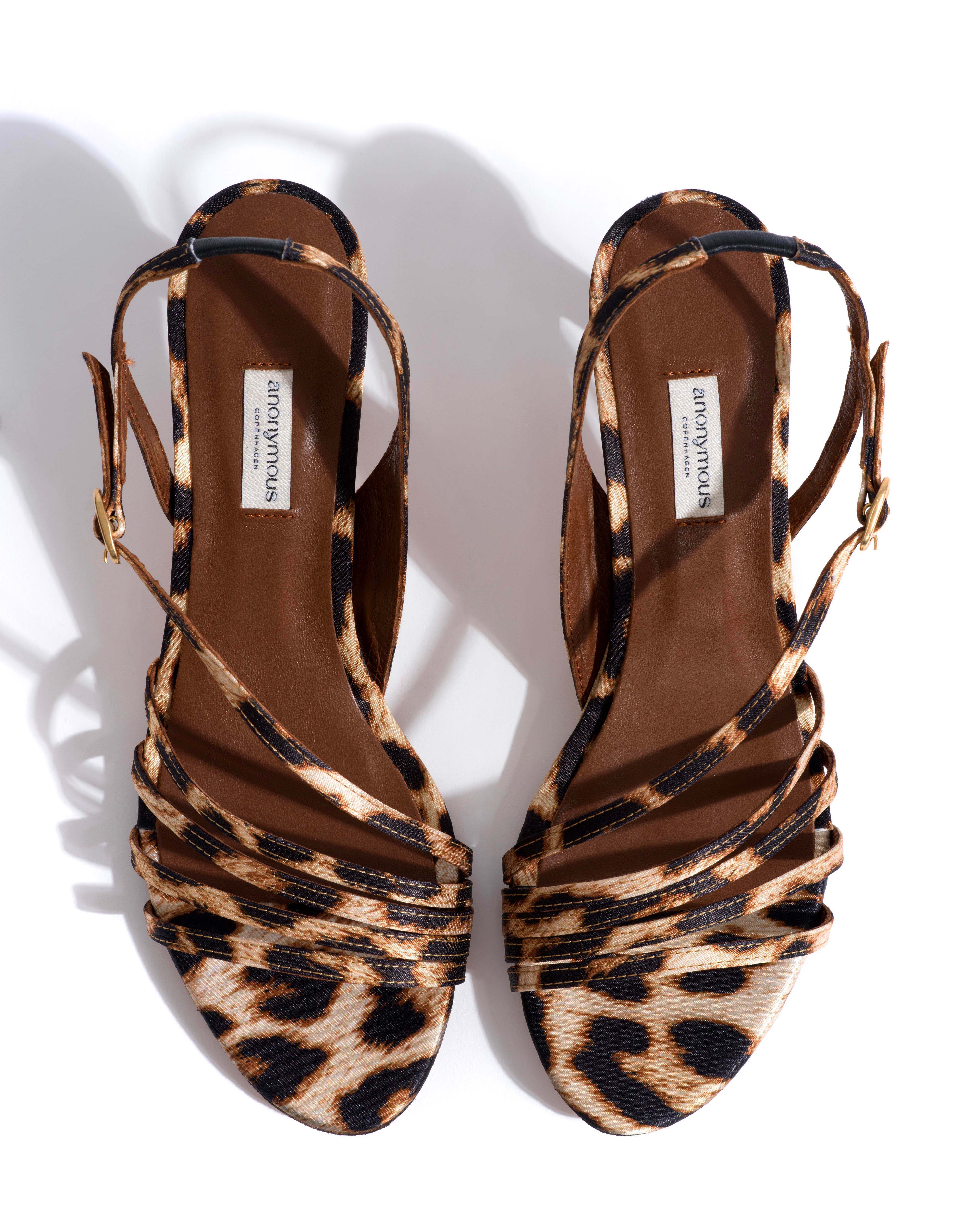 Naia 55 Satin print Leopard