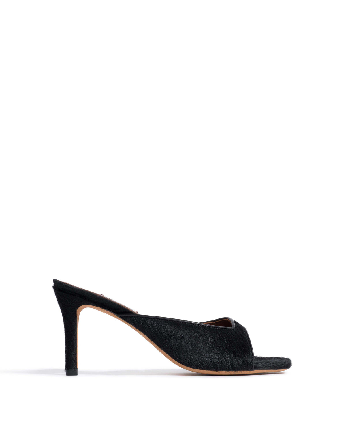 Mazy 75 Calf hair Black
