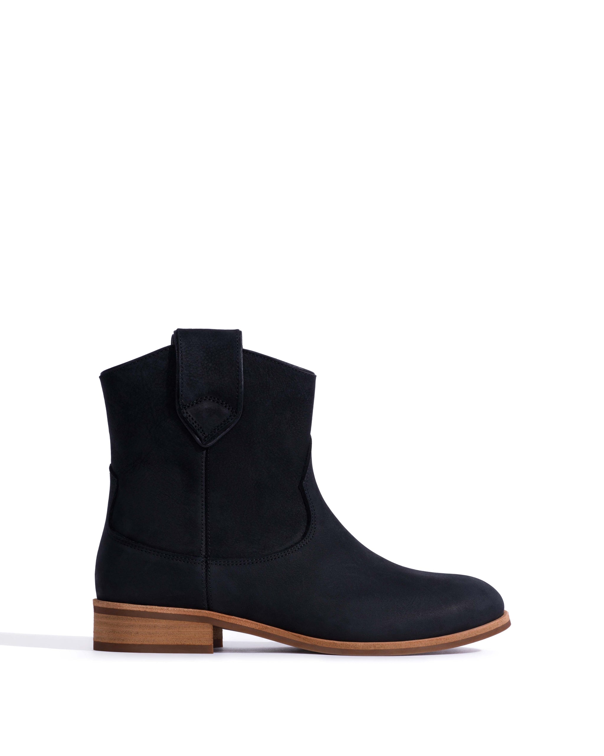 Monja Soft nubuck calf Black - Anonymous Copenhagen Ankle boots