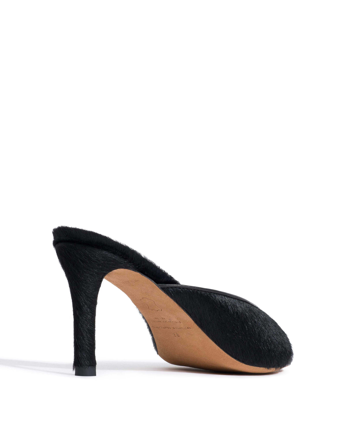 Mazy 75 Calf hair Black