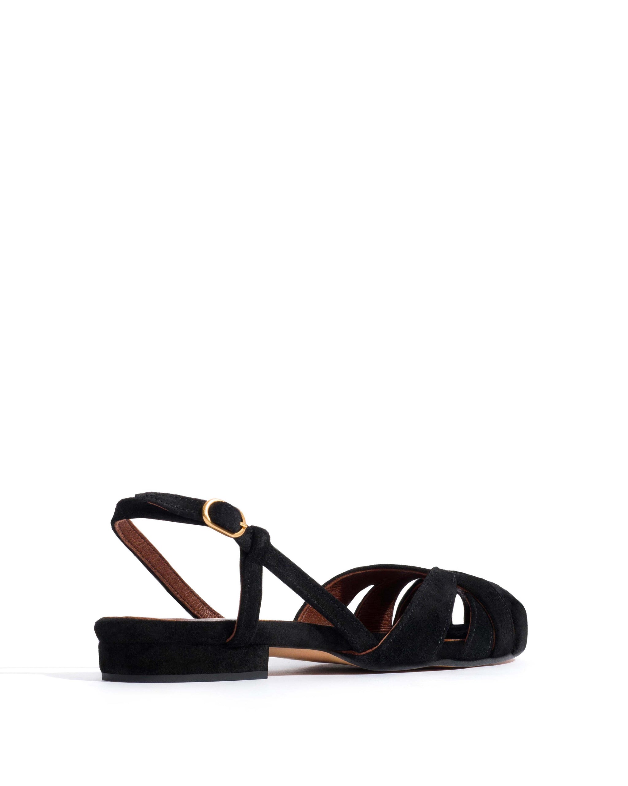 Banie 20 Calf suede Black