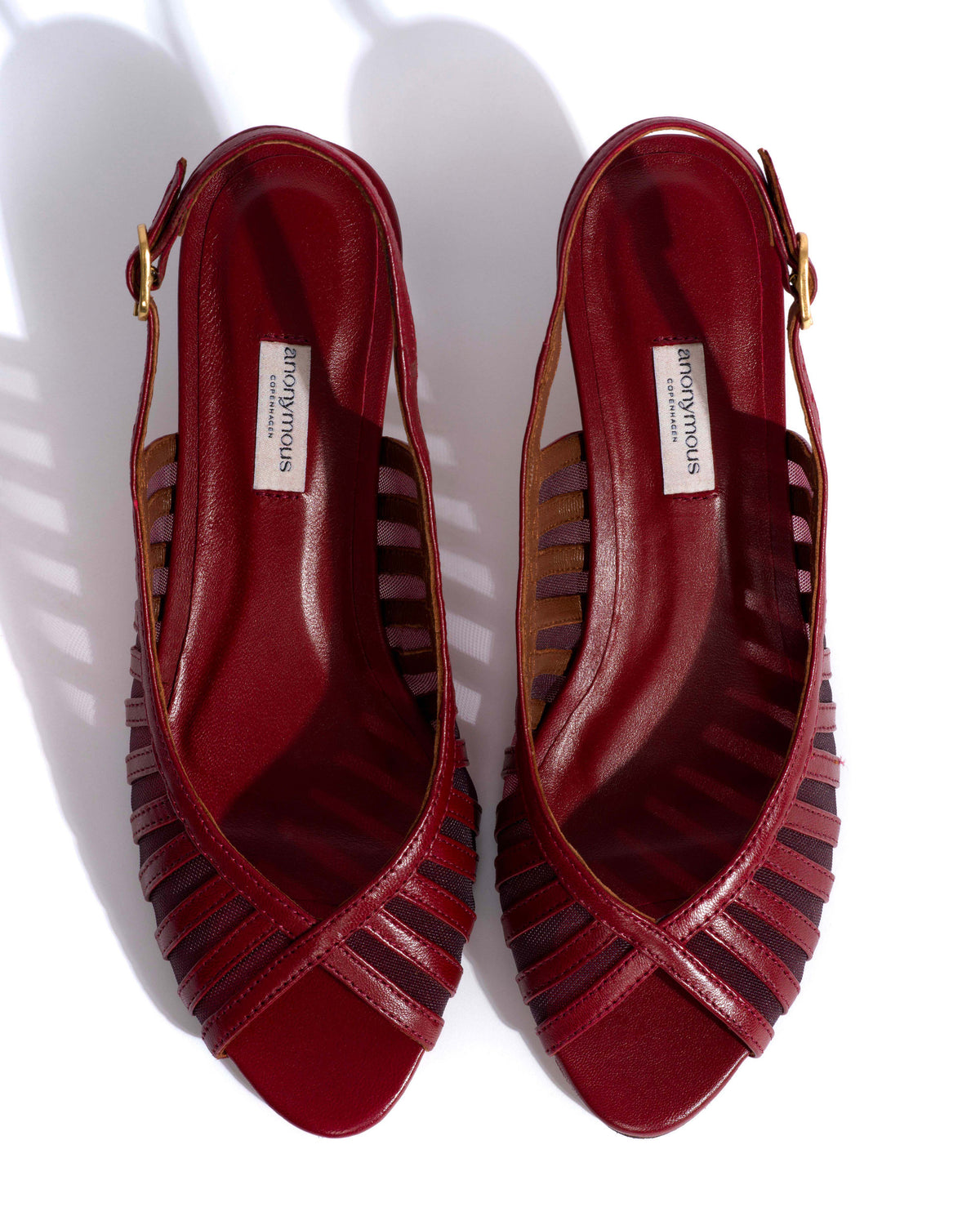 Carminho 40 mesh Shiny lamb & mesh Pomegranate