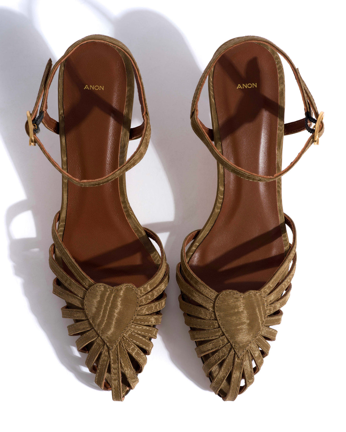 Keesha 55 Glossy moire Khaki