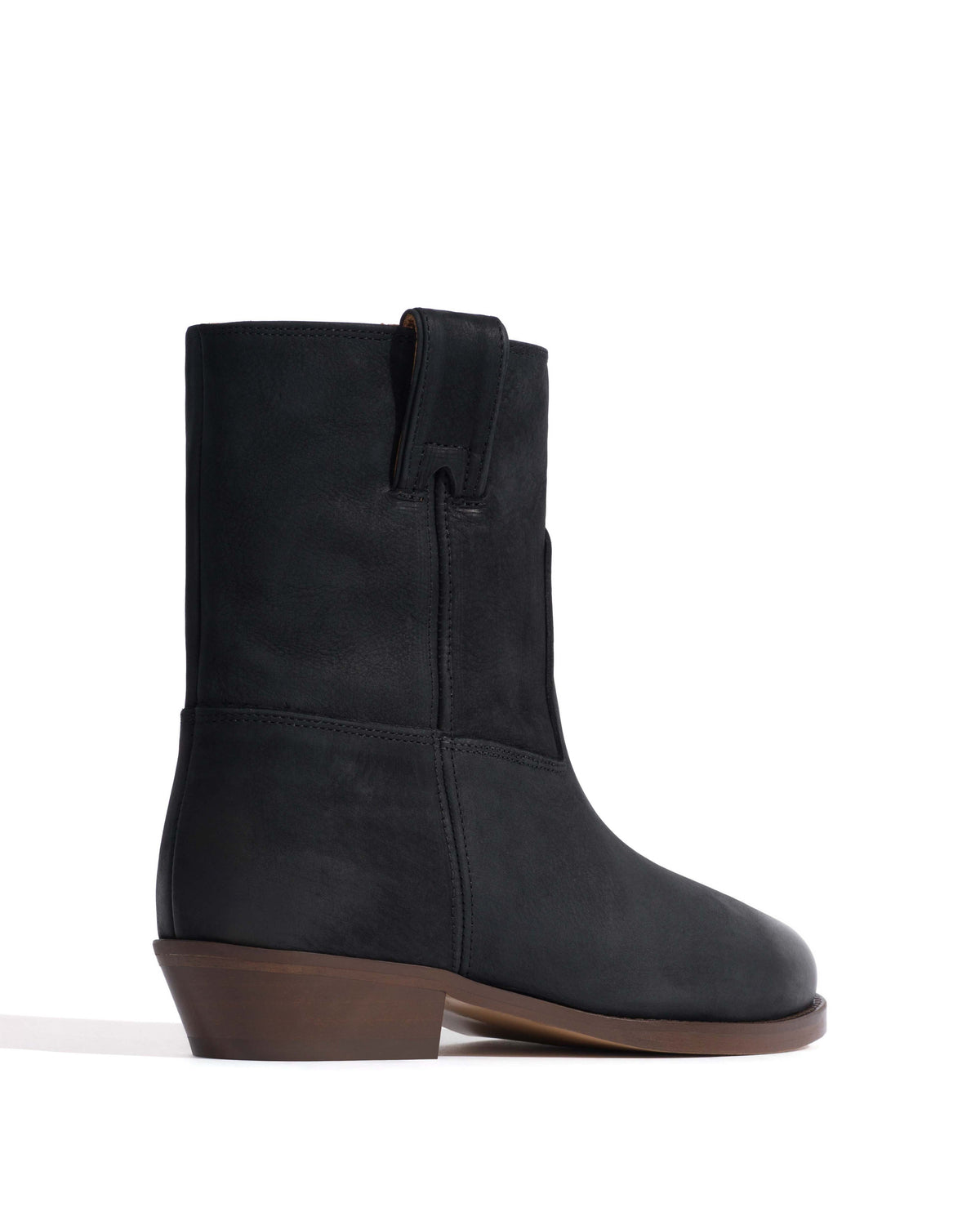 Diano Soft nubuck calf Black