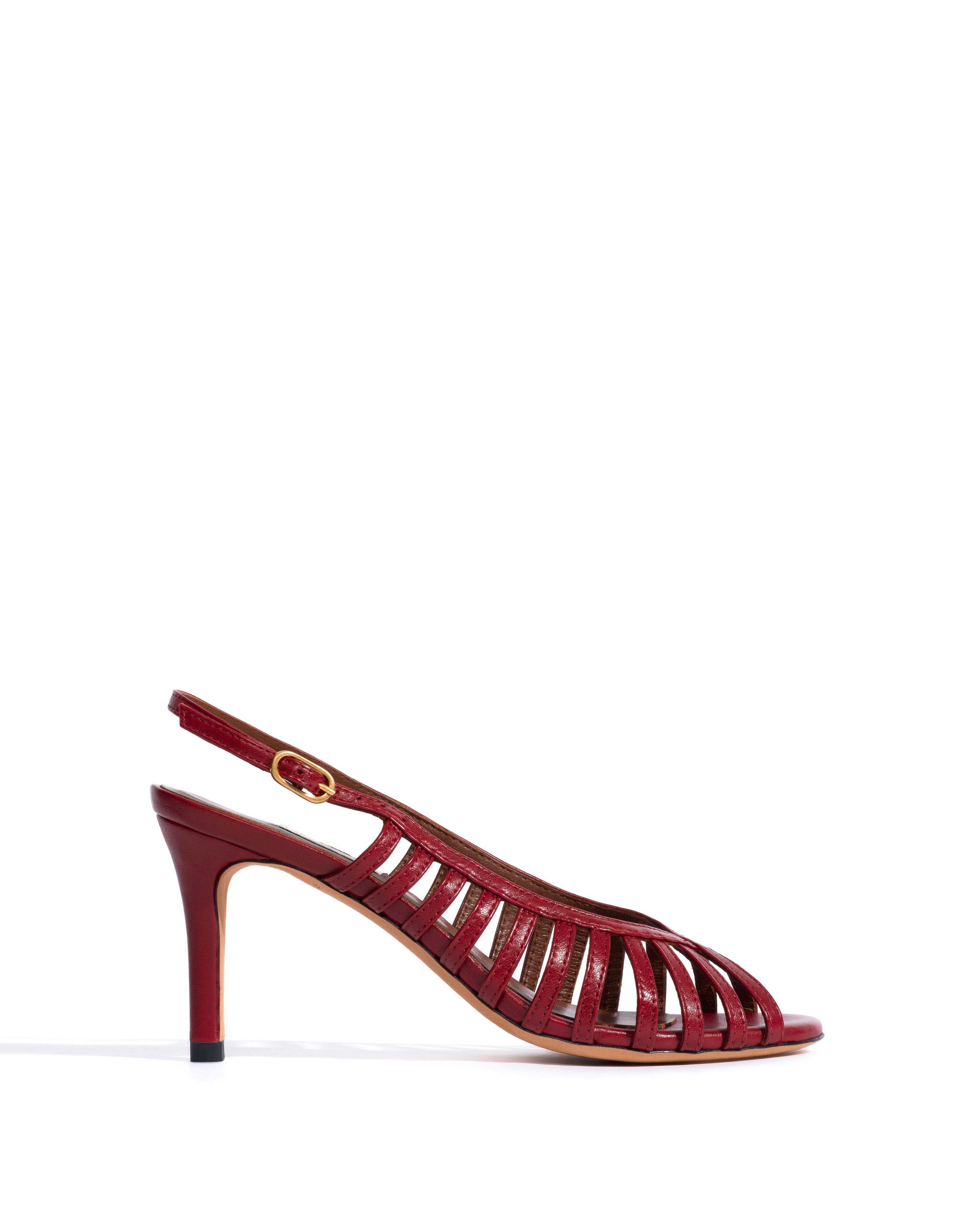 Carminho 75 Shiny lamb Pomegranate - Anonymous Copenhagen Heels