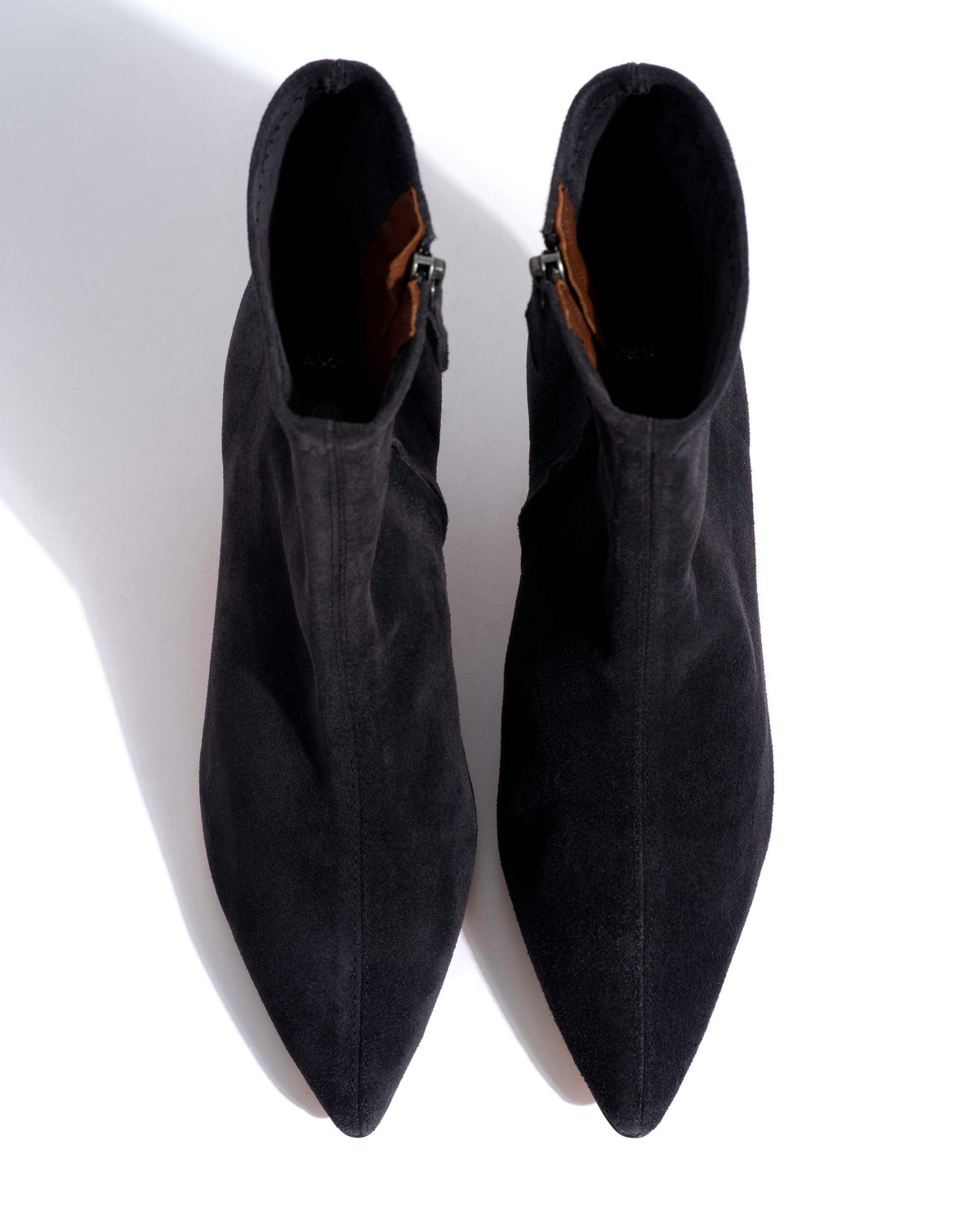 Hanny 50 kitten Calf suede Off black