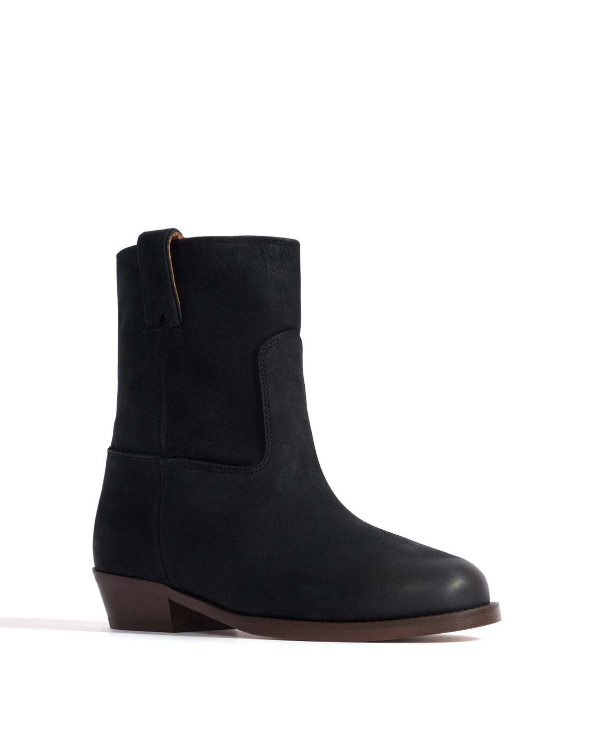 Diano Soft nubuck calf Black