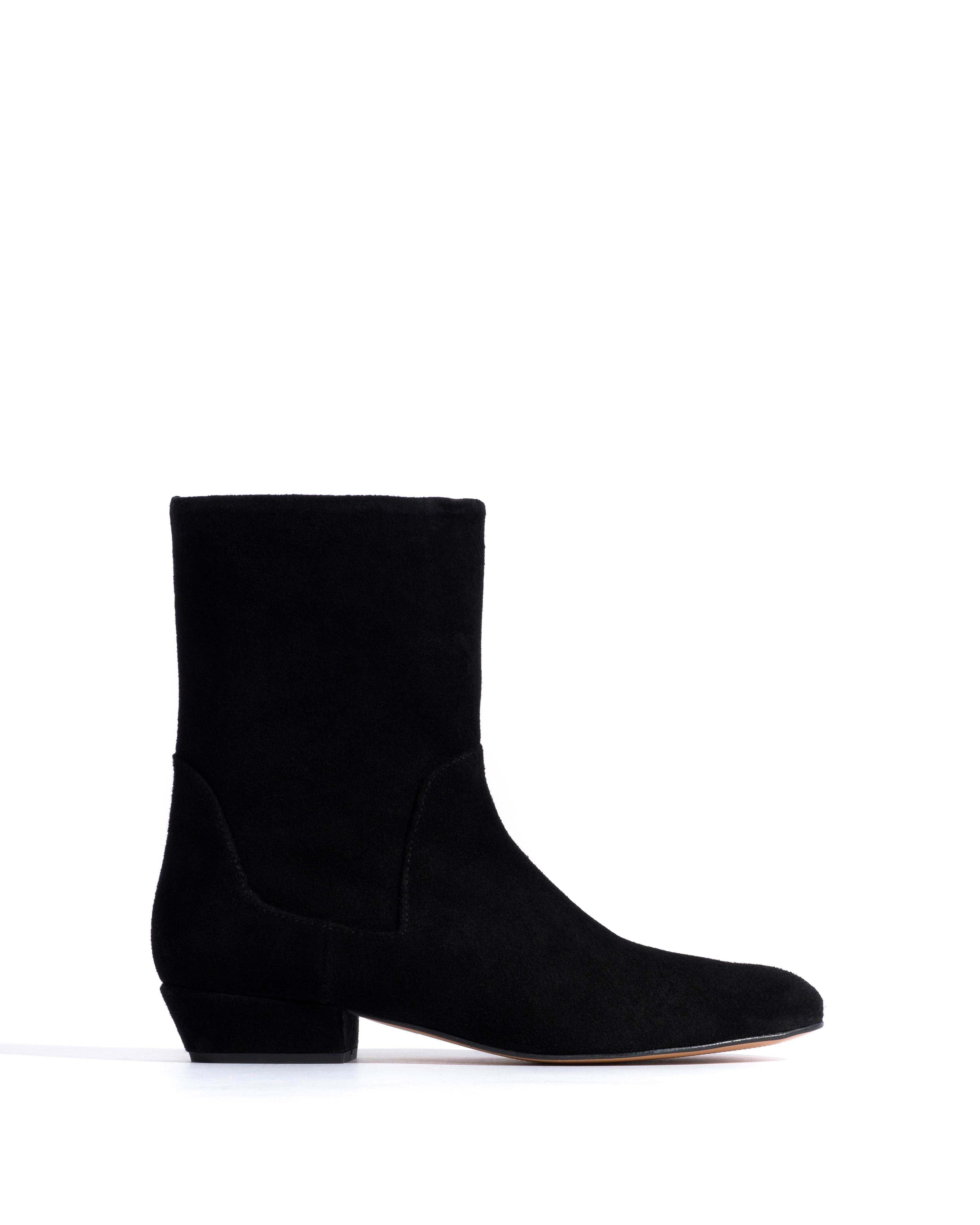 Vanni 20 Calf suede Black
