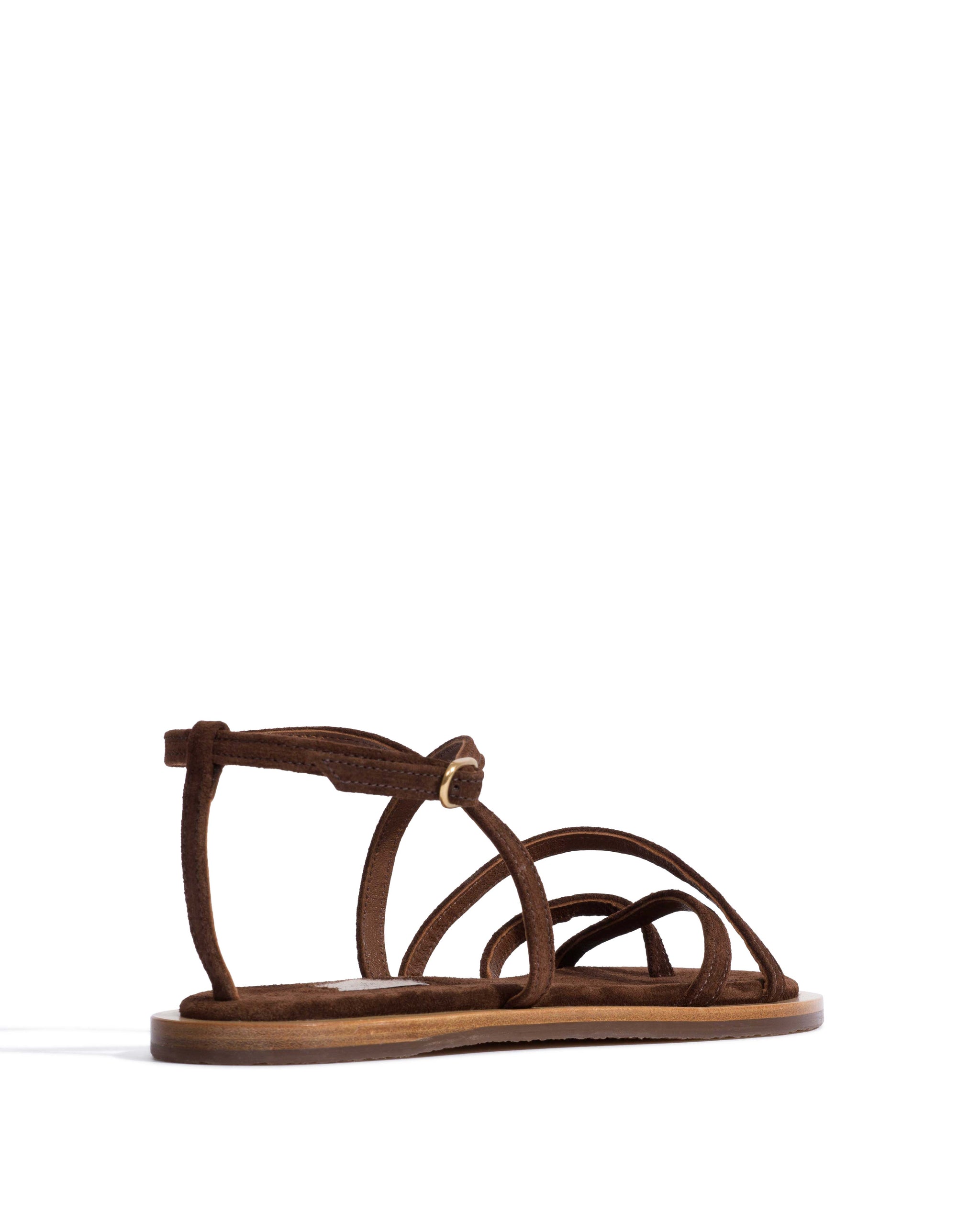 Isah 10 Calf suede Chocolate