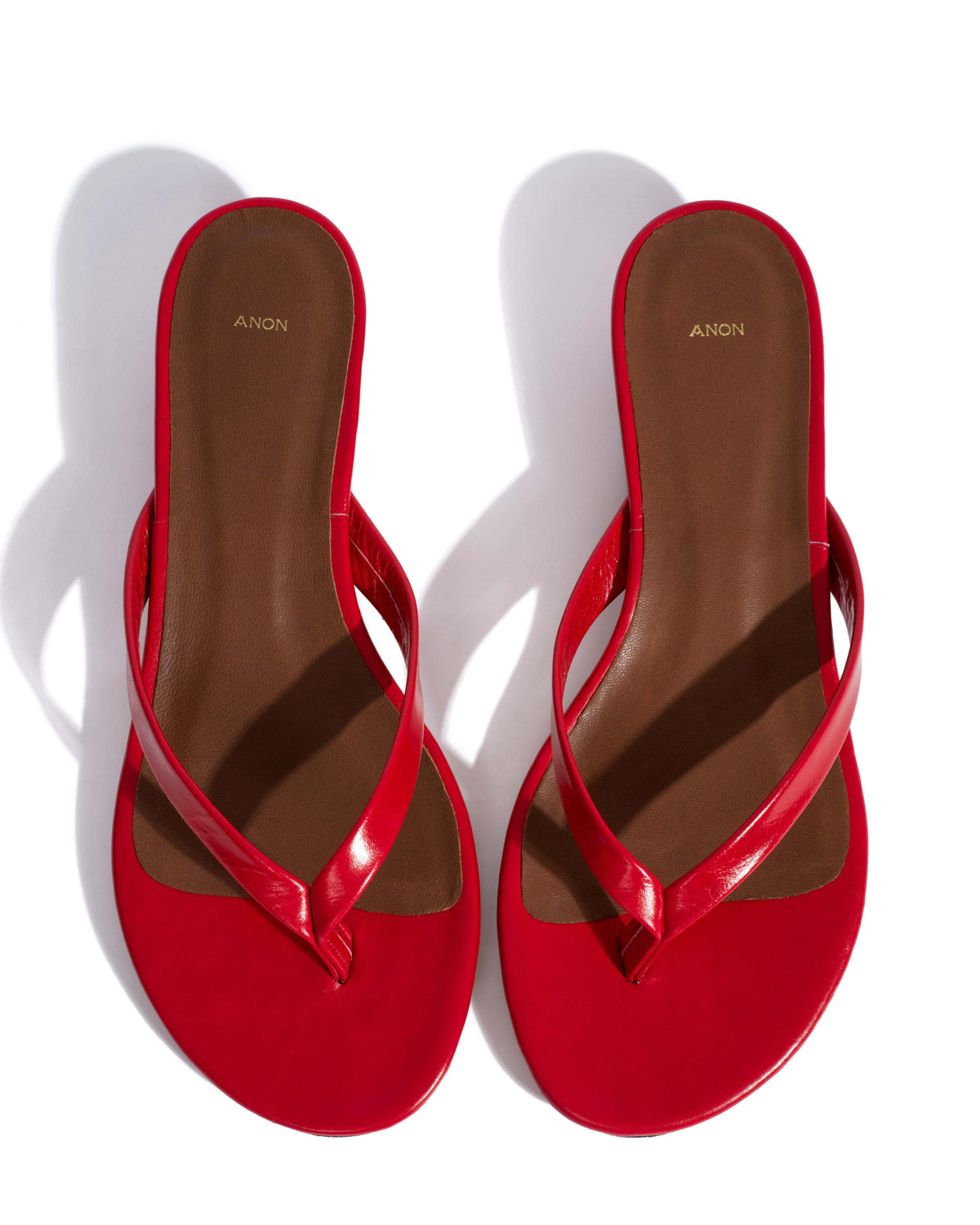 Chung 25 Crinkled polished goat Scarlet