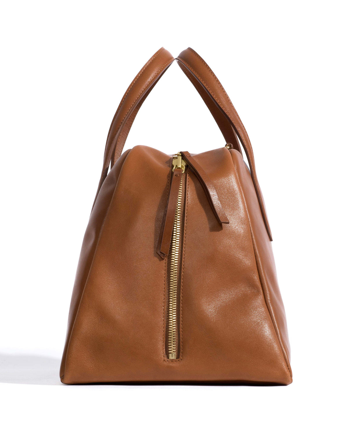 Weekend bowler Vegetal soft calf Cinnamon