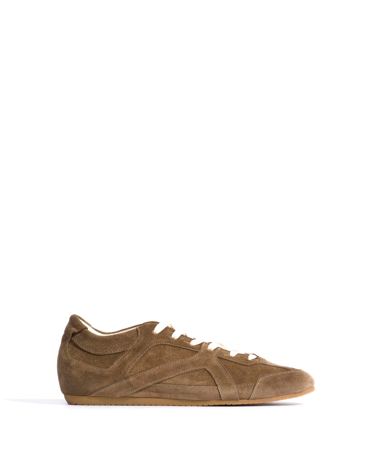 Sneakerina Calf suede Dried olive