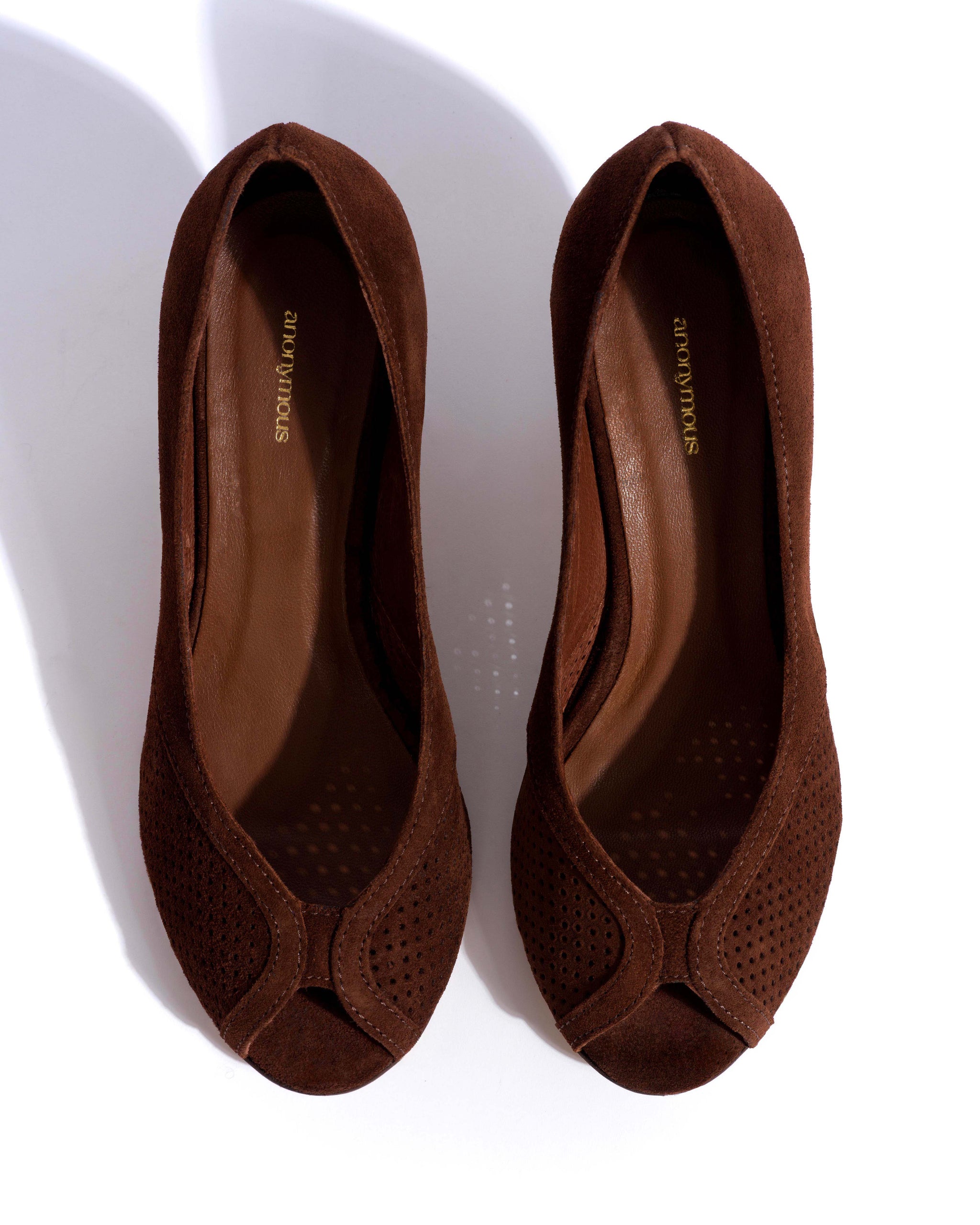 Tiffany stiletto Calf suede Chocolate