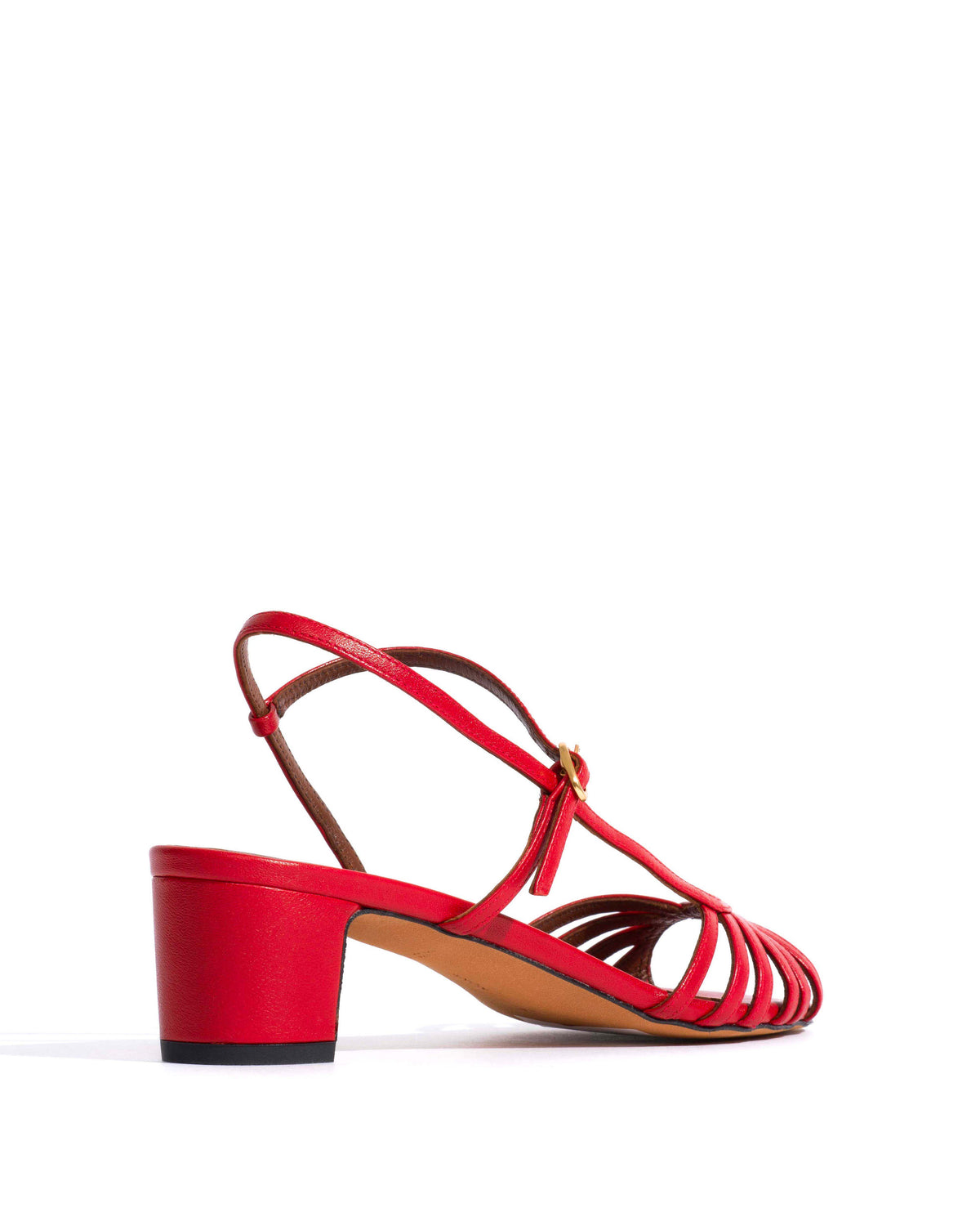 Carlota 40 Shiny lamb Ruby red