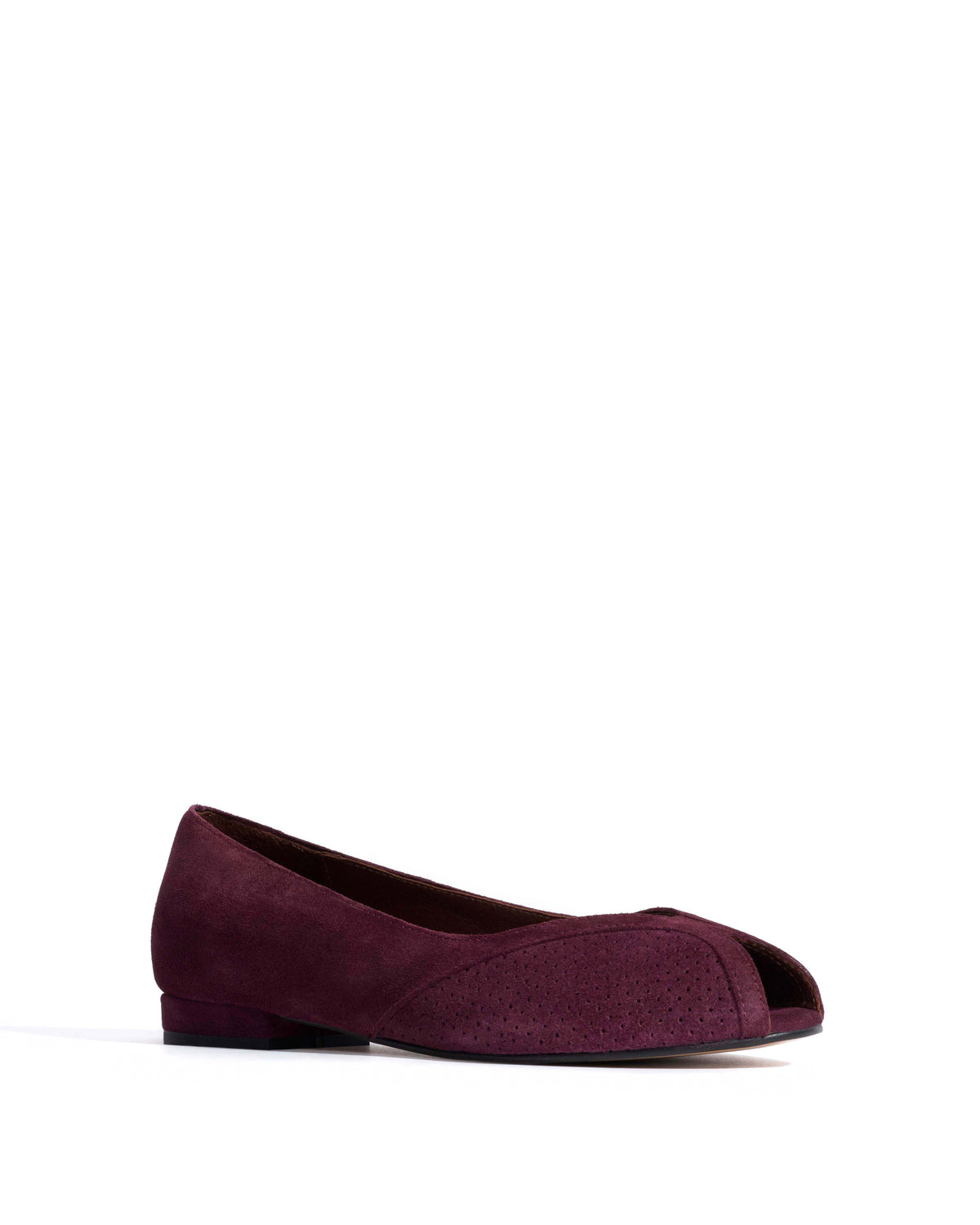 Tiffy Calf suede Fig purple