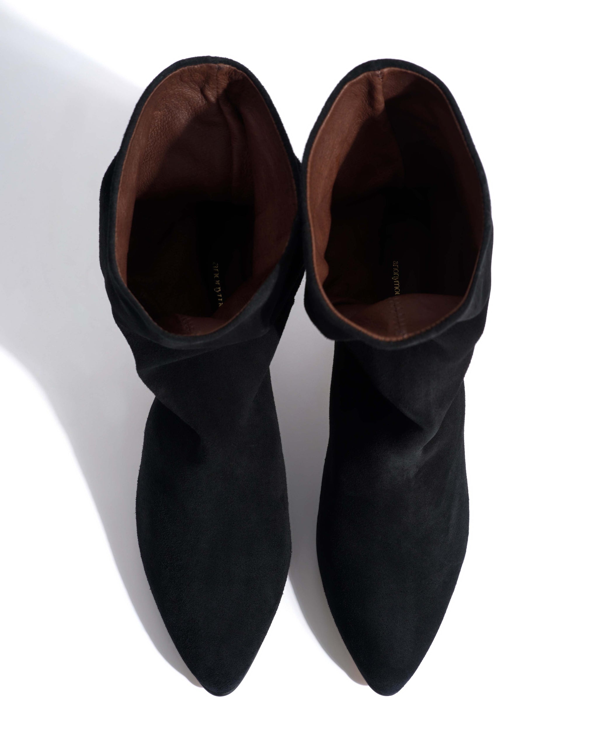 Vully 50 stiletto Calf suede Black