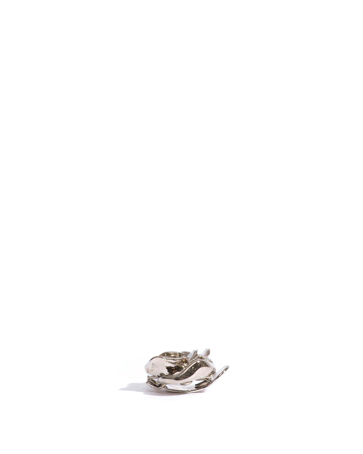 Metallic rose clip Metal Silver