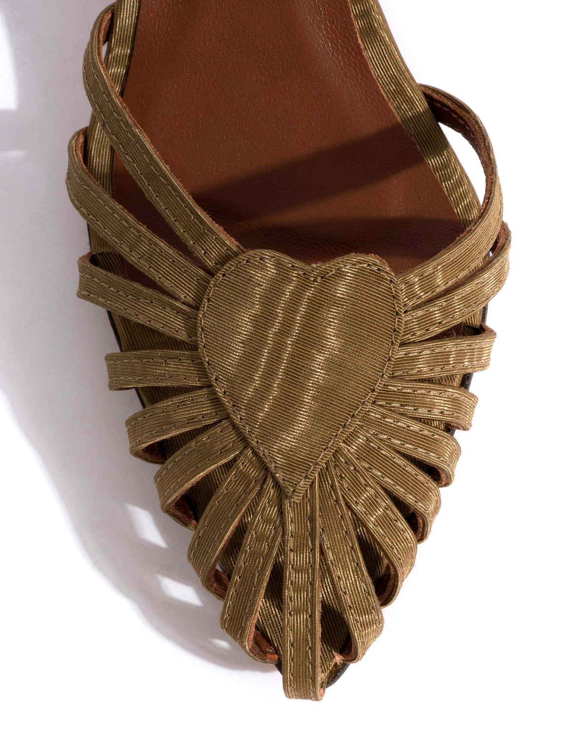 Keesha 55 Glossy moire Khaki
