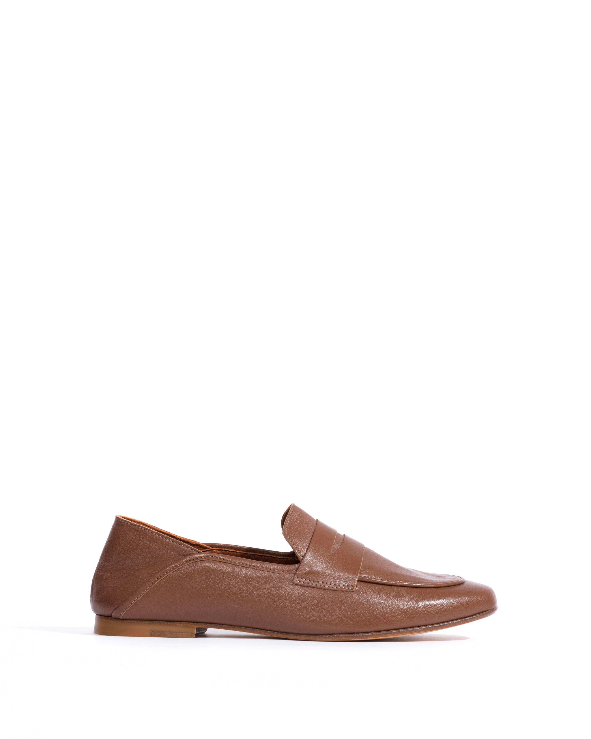 Lindsay Shiny lamb Chocolate - Anonymous Copenhagen Flat-loafers & ballerinas & pumps