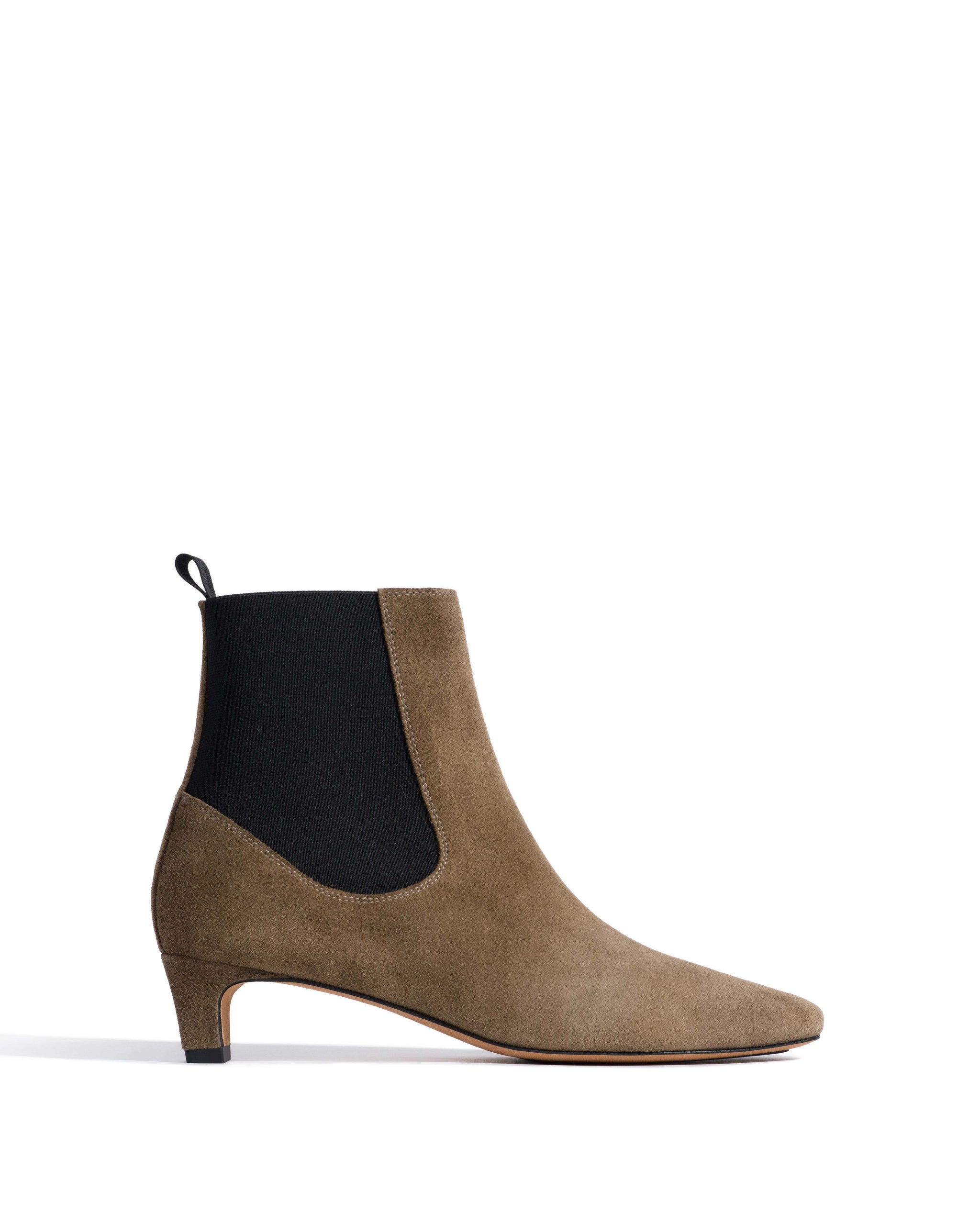Gaby 40 Calf suede Dried olive - Anonymous Copenhagen Ankle boots