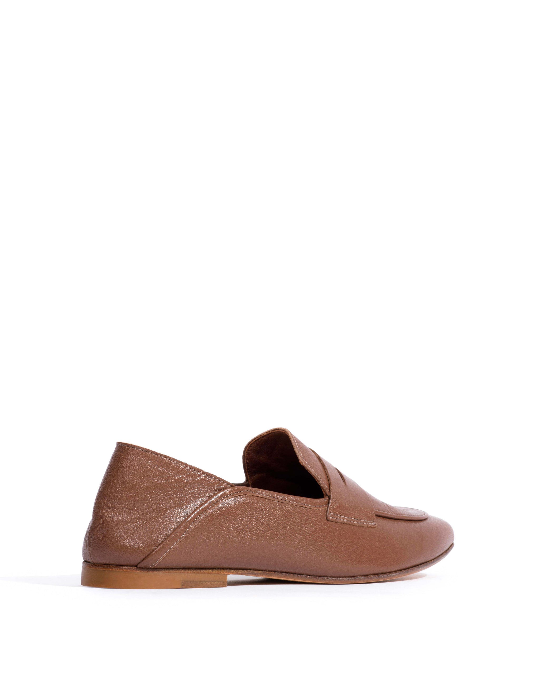 Lindsay Shiny lamb Chocolate - Anonymous Copenhagen Flat-loafers & ballerinas & pumps