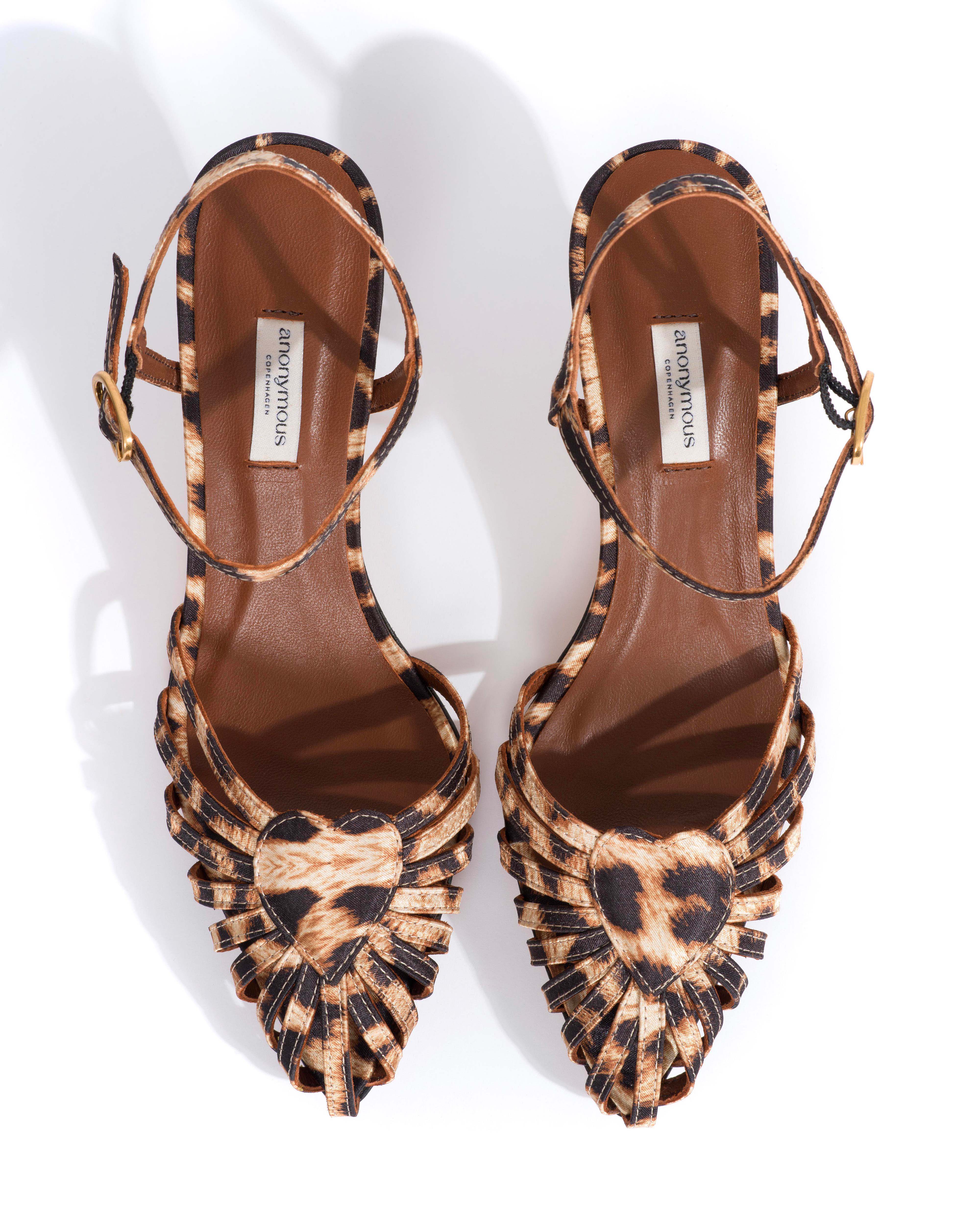 Keesha 55 Satin print Leopard