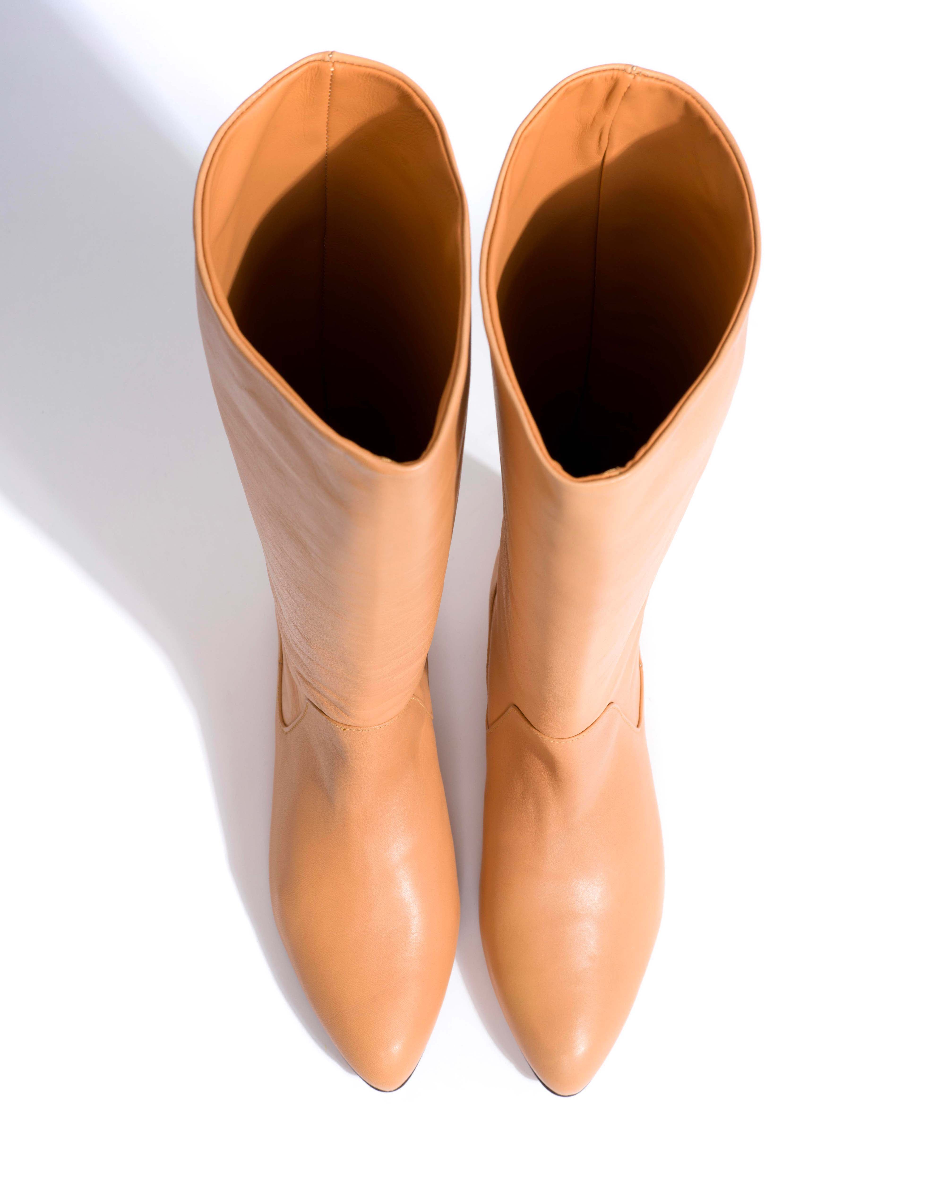 Valle 20 Vegetal soft calf Natural tan