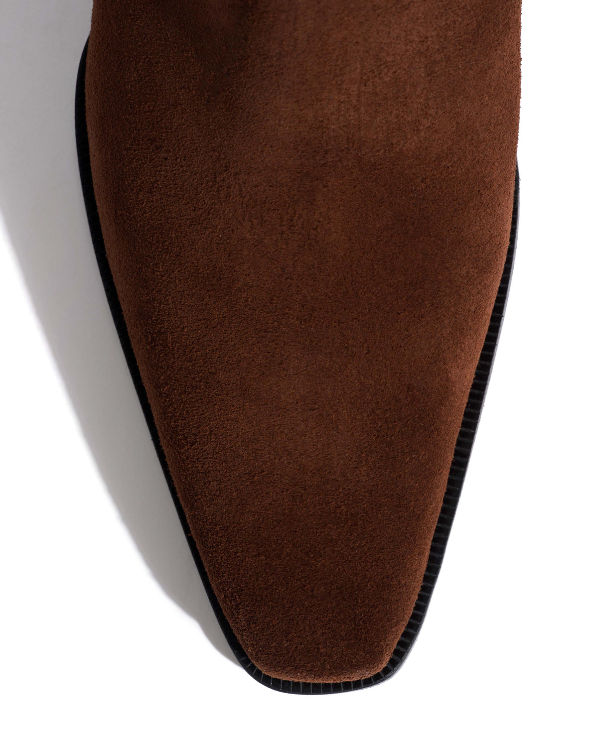 Edith 50 Calf suede Chocolate
