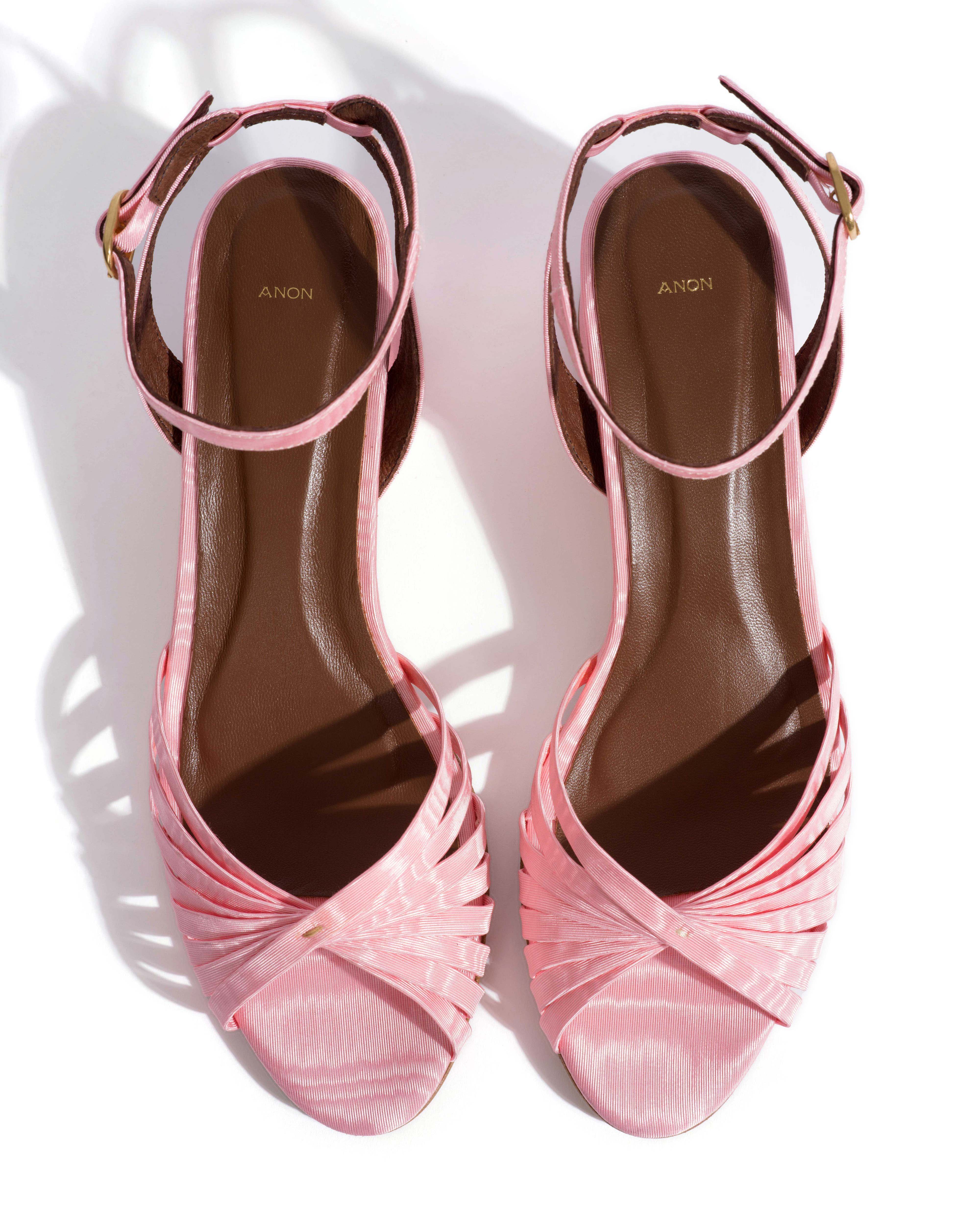 Margriet Glossy moire Dreamy pink