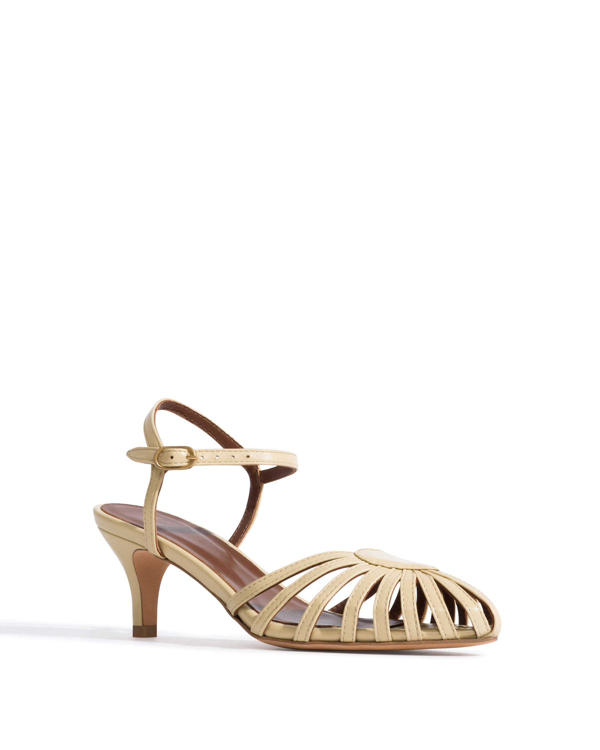 Keesha 55 Shiny lamb Butter yellow