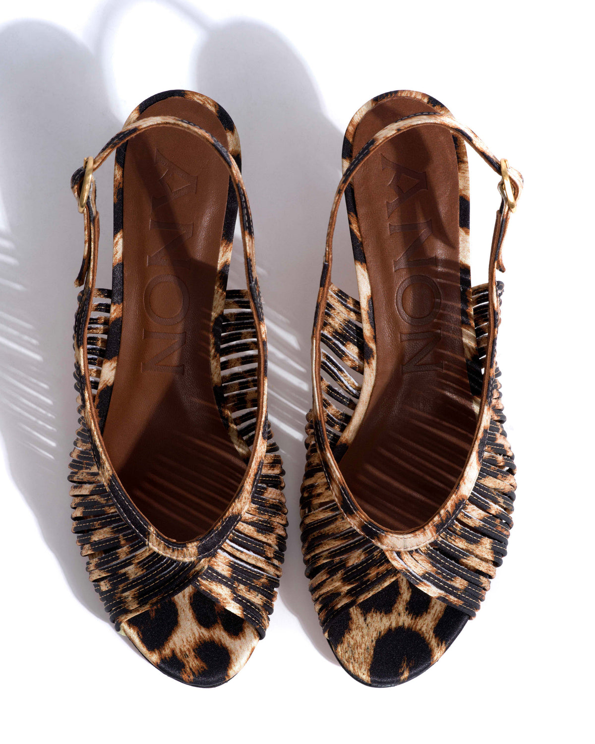 Zenia 55 Satin print Leopard